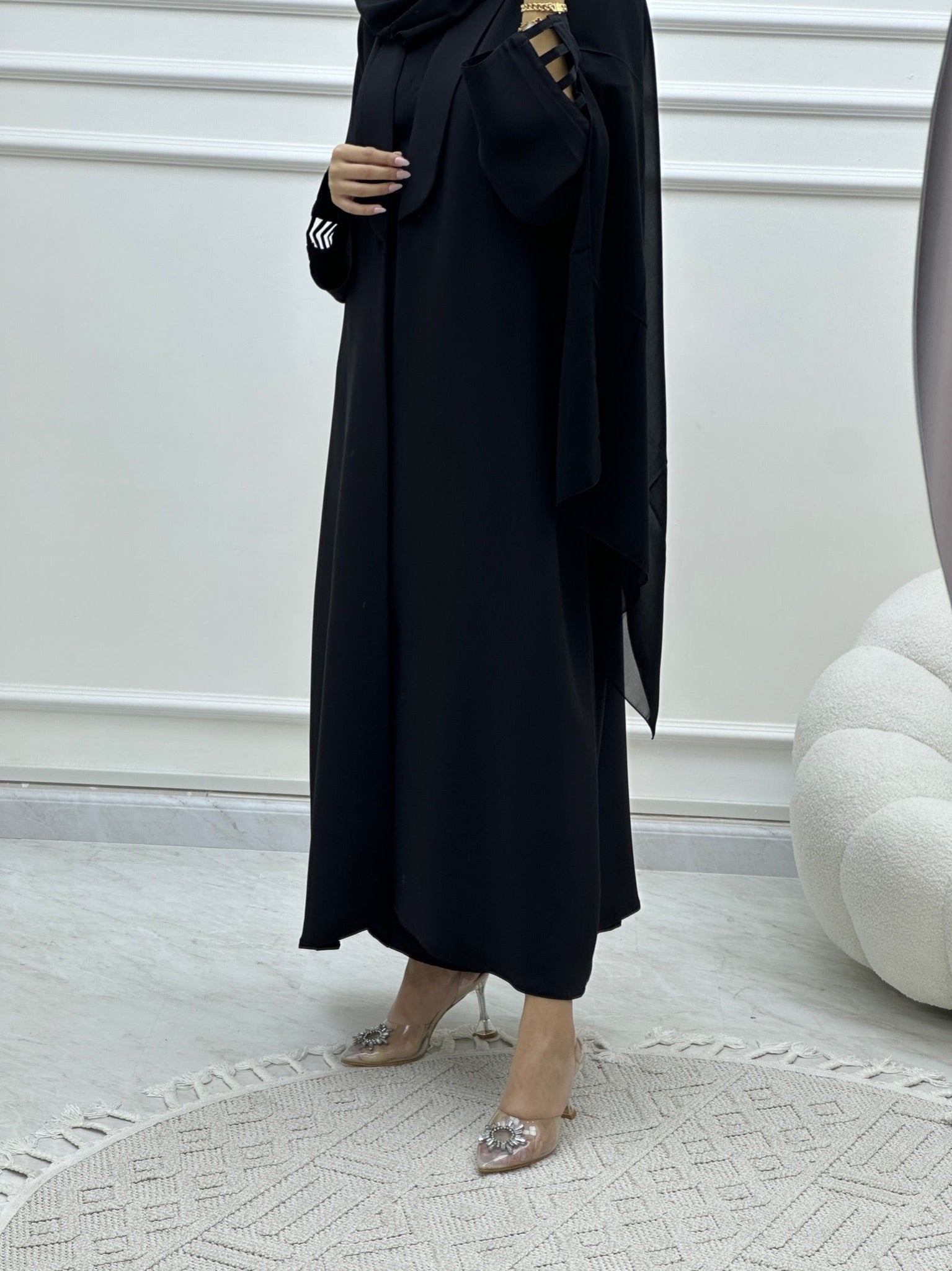 C Ramadan Black Eid Abaya 47