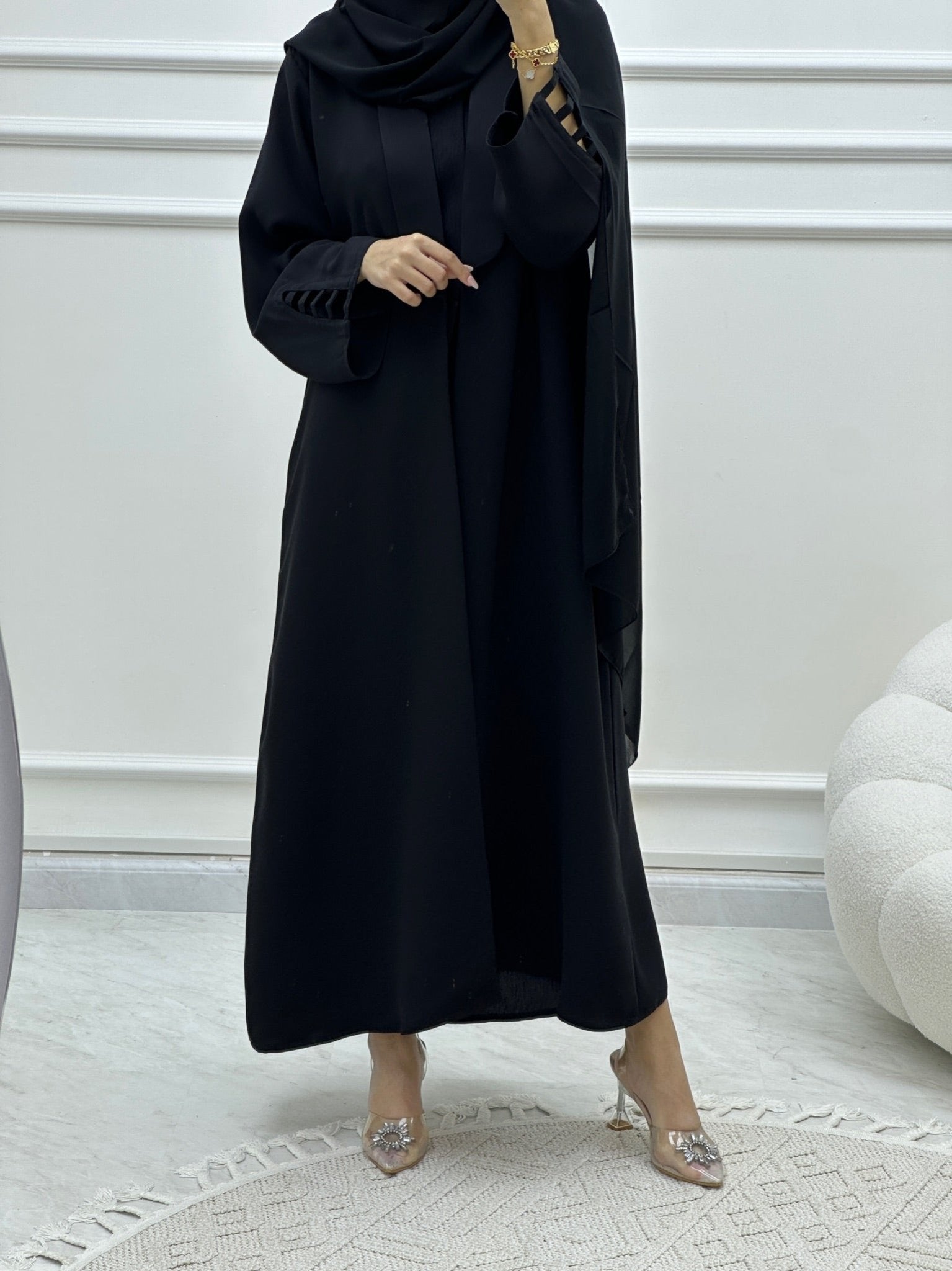 C Ramadan Black Eid Abaya 47