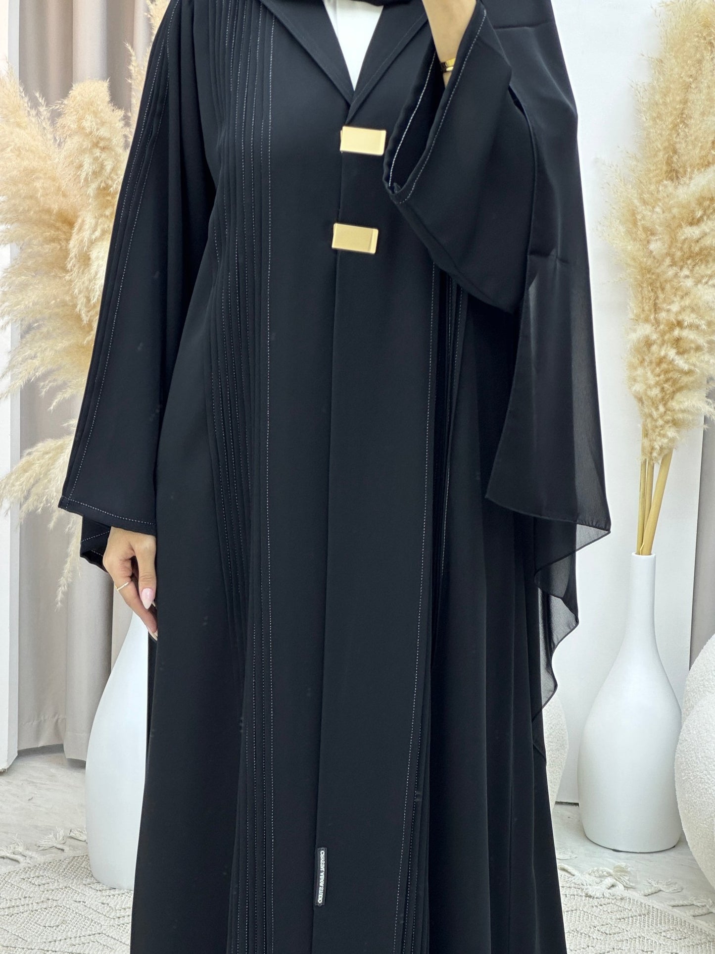 C Ramadan Black Eid Abaya 50