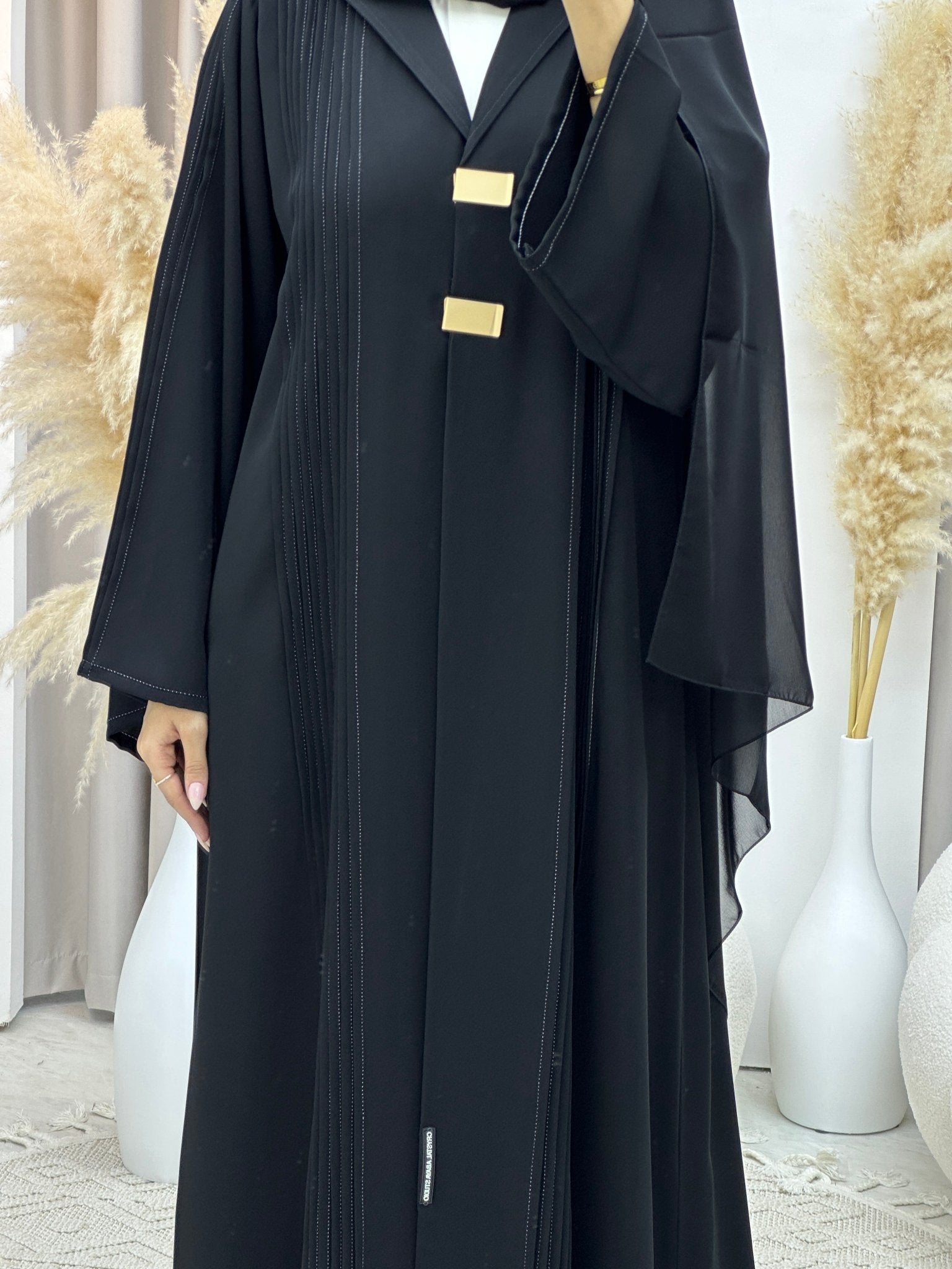 C Ramadan Black Eid Abaya 50