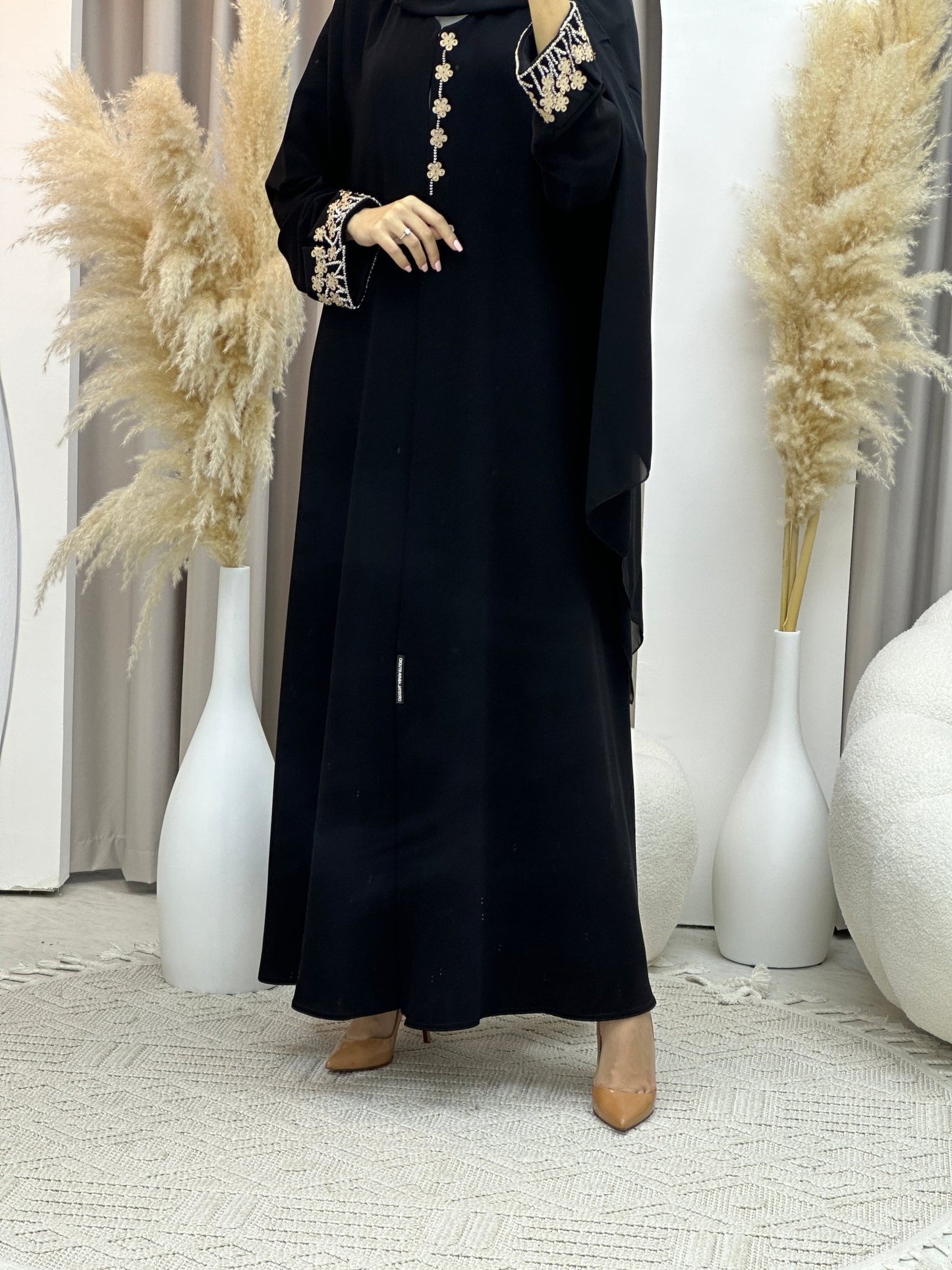 C Ramadan Black Eid Abaya 51