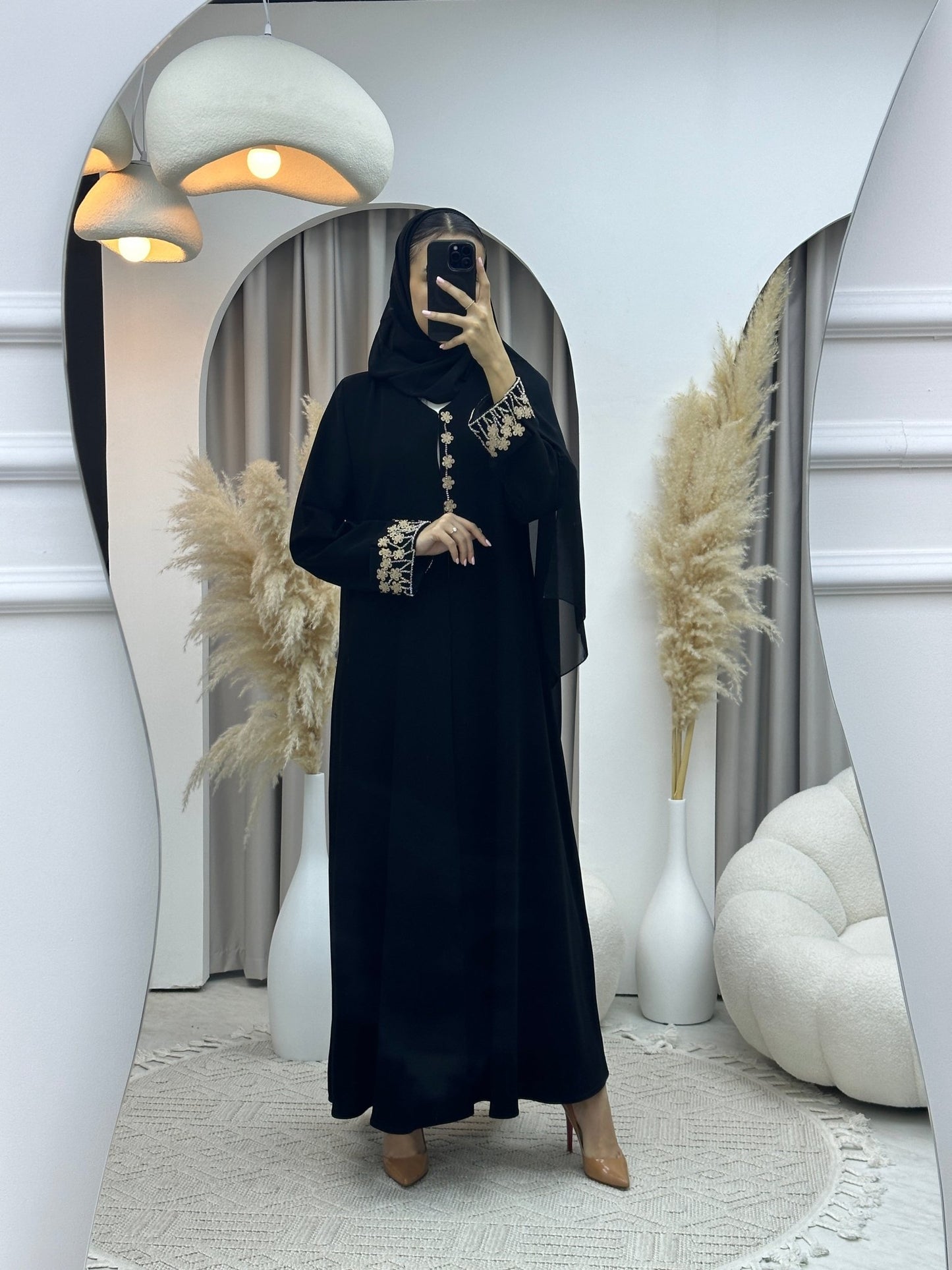 C Ramadan Black Eid Abaya 51