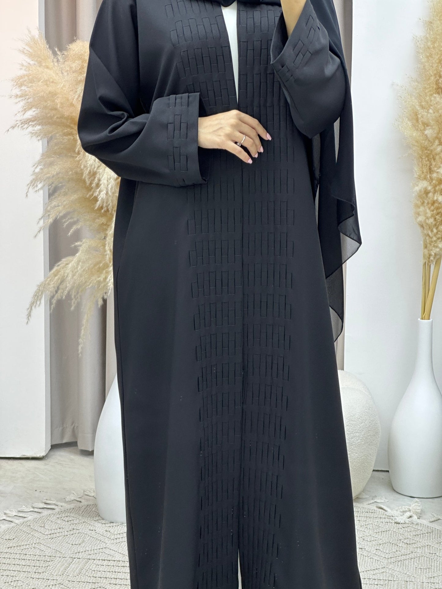 C Ramadan Black Eid Abaya 52