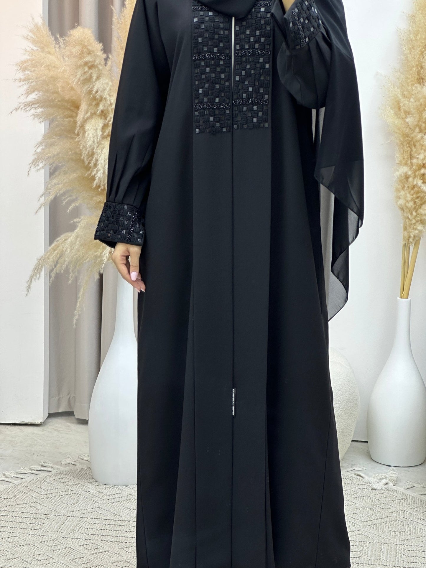 C Ramadan Black Eid Abaya 53