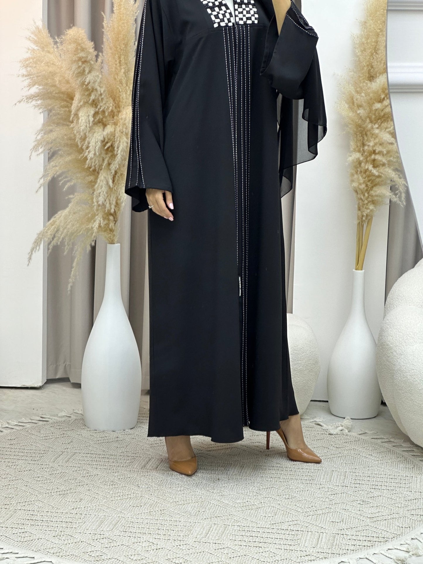 C Ramadan Black Eid Abaya 54