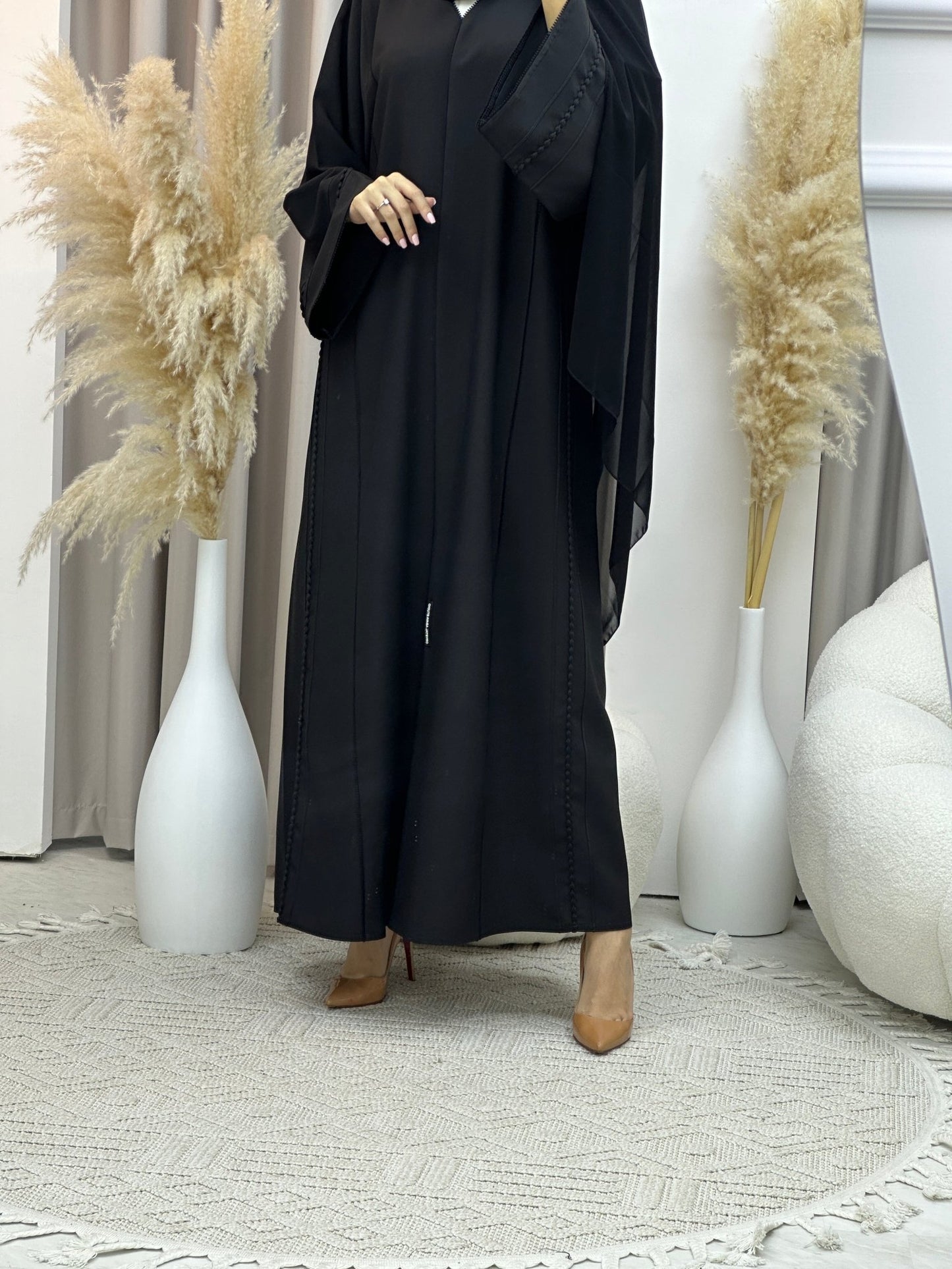 C Ramadan Black Eid Abaya 56