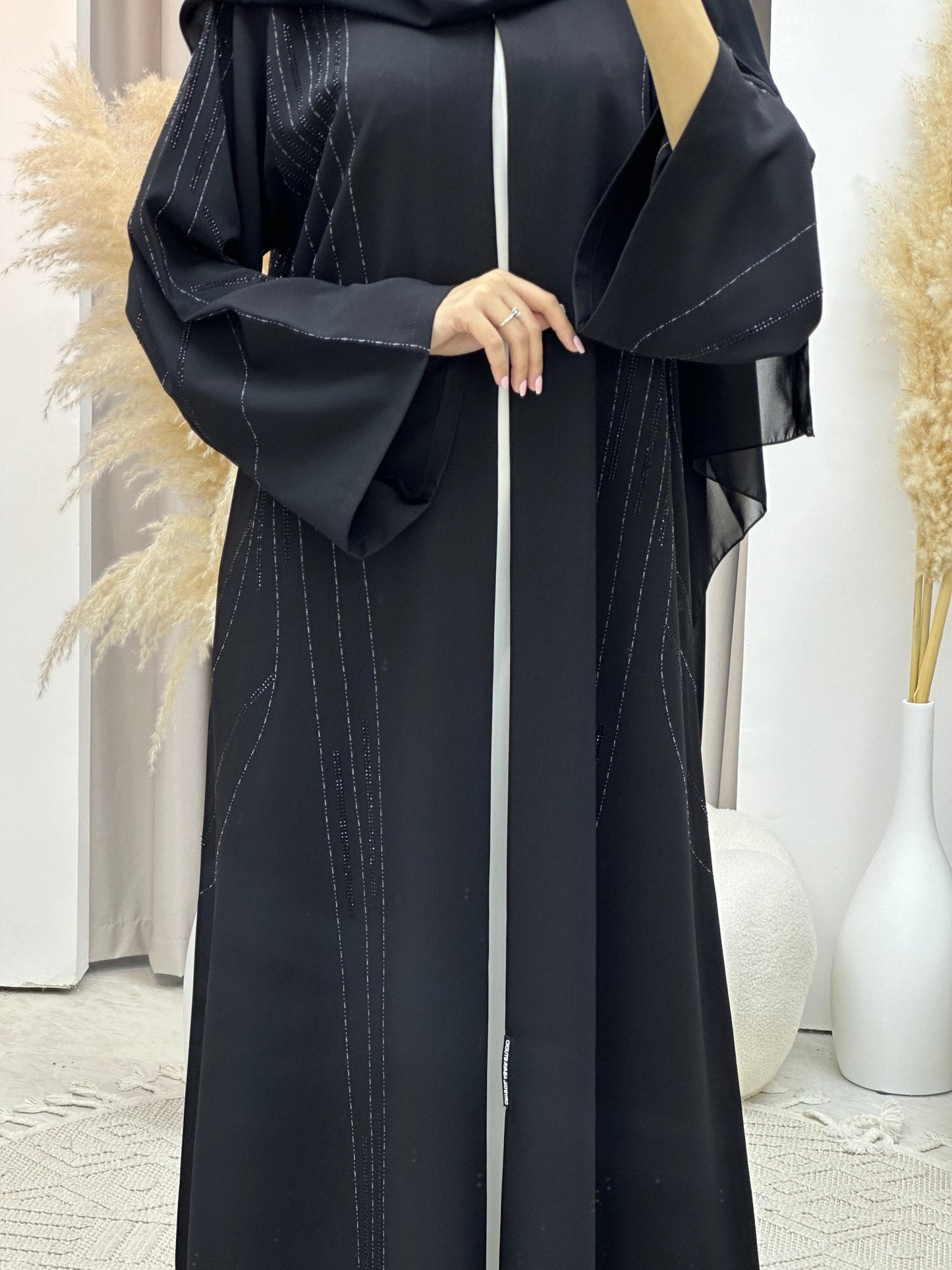 C Ramadan Black Eid Abaya 59