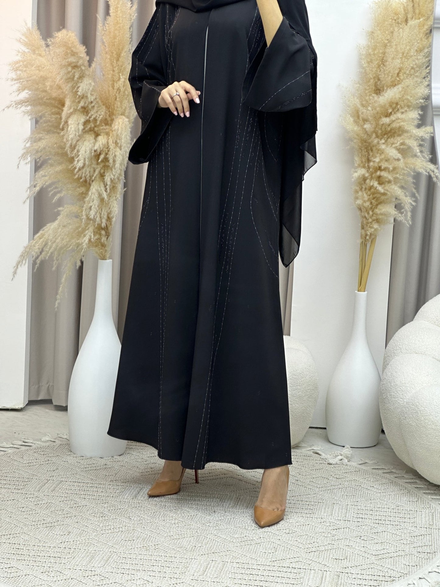 C Ramadan Black Eid Abaya 59