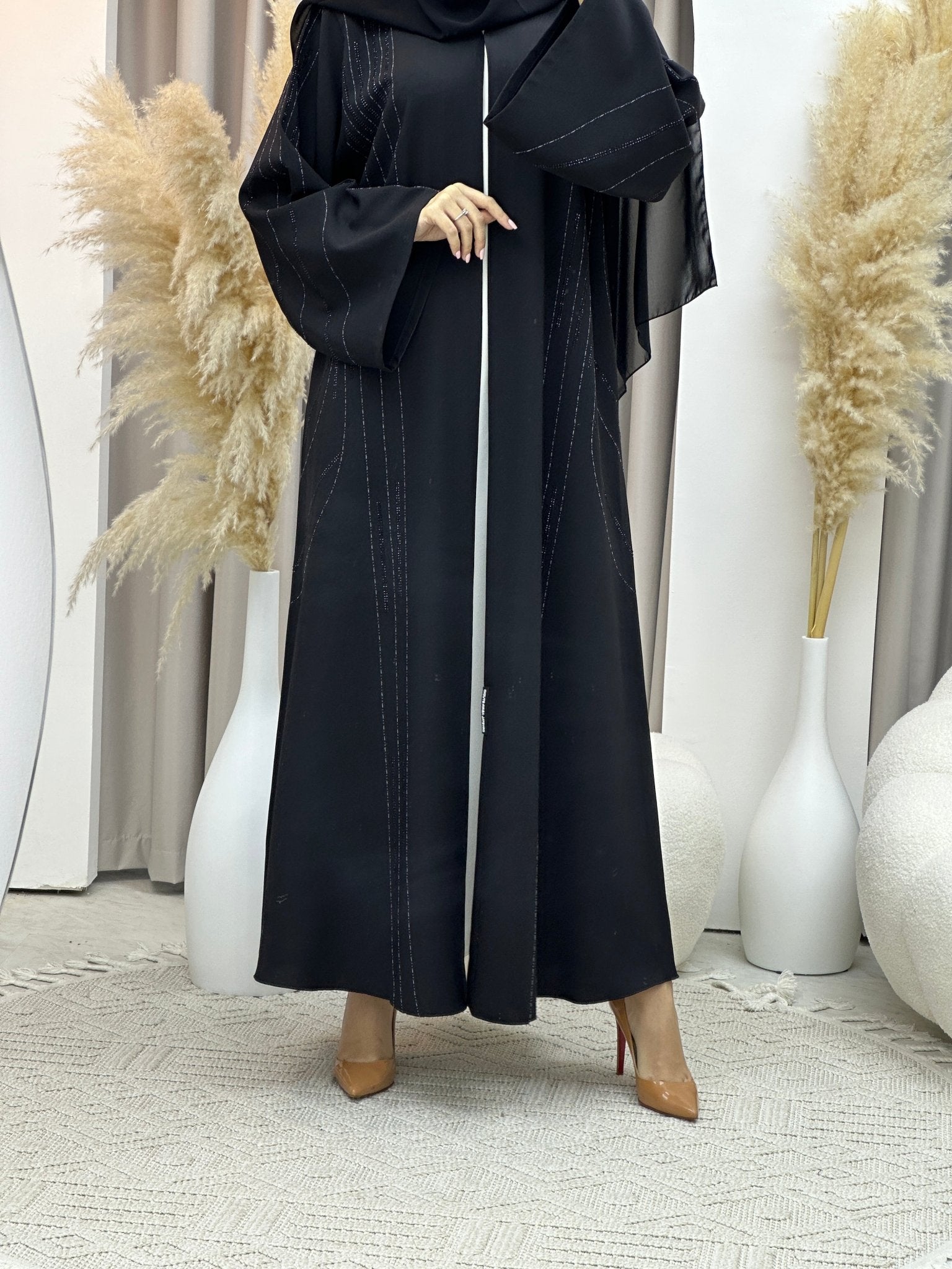 C Ramadan Black Eid Abaya 59