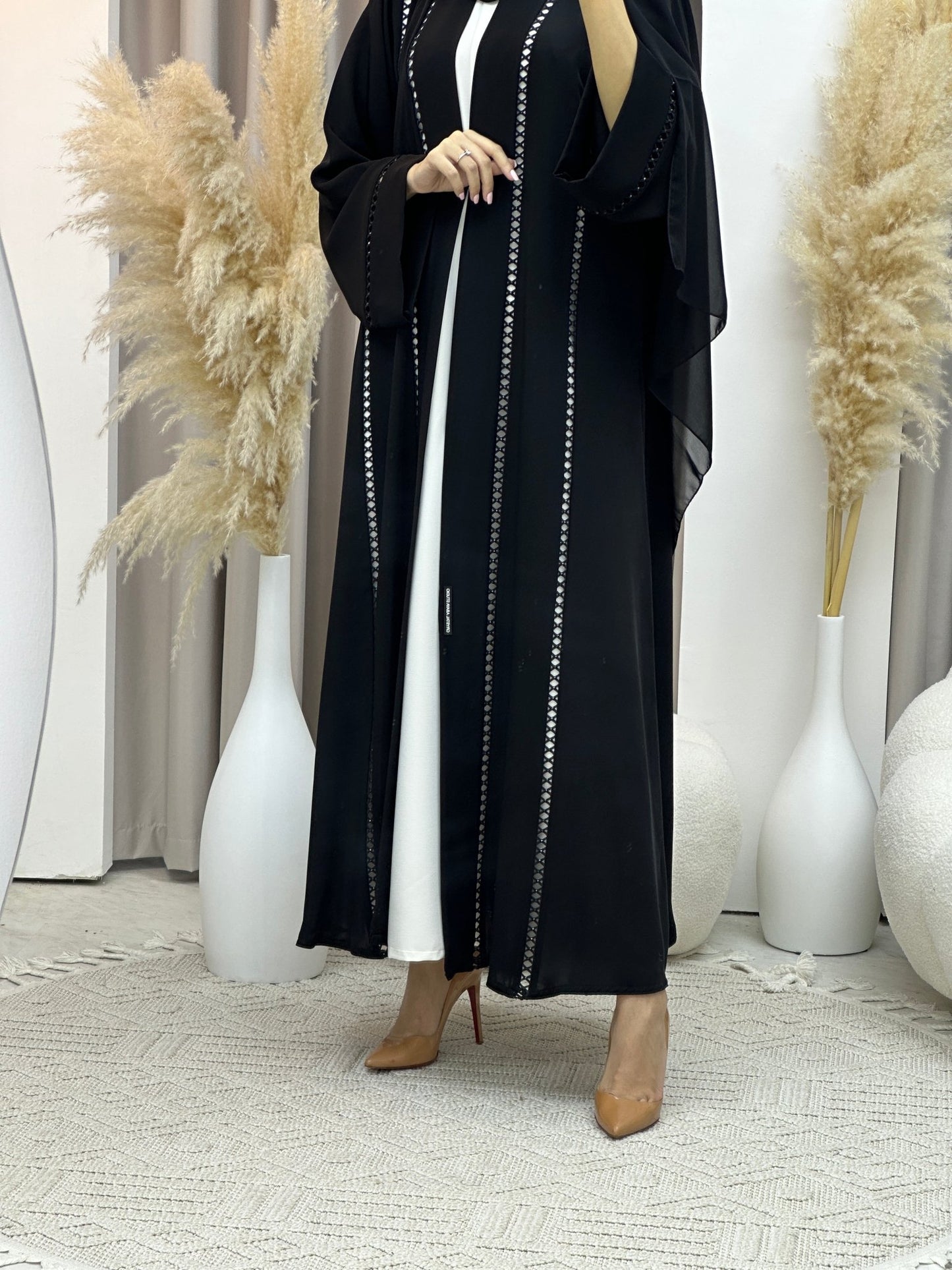 C Ramadan Black Eid Abaya 60