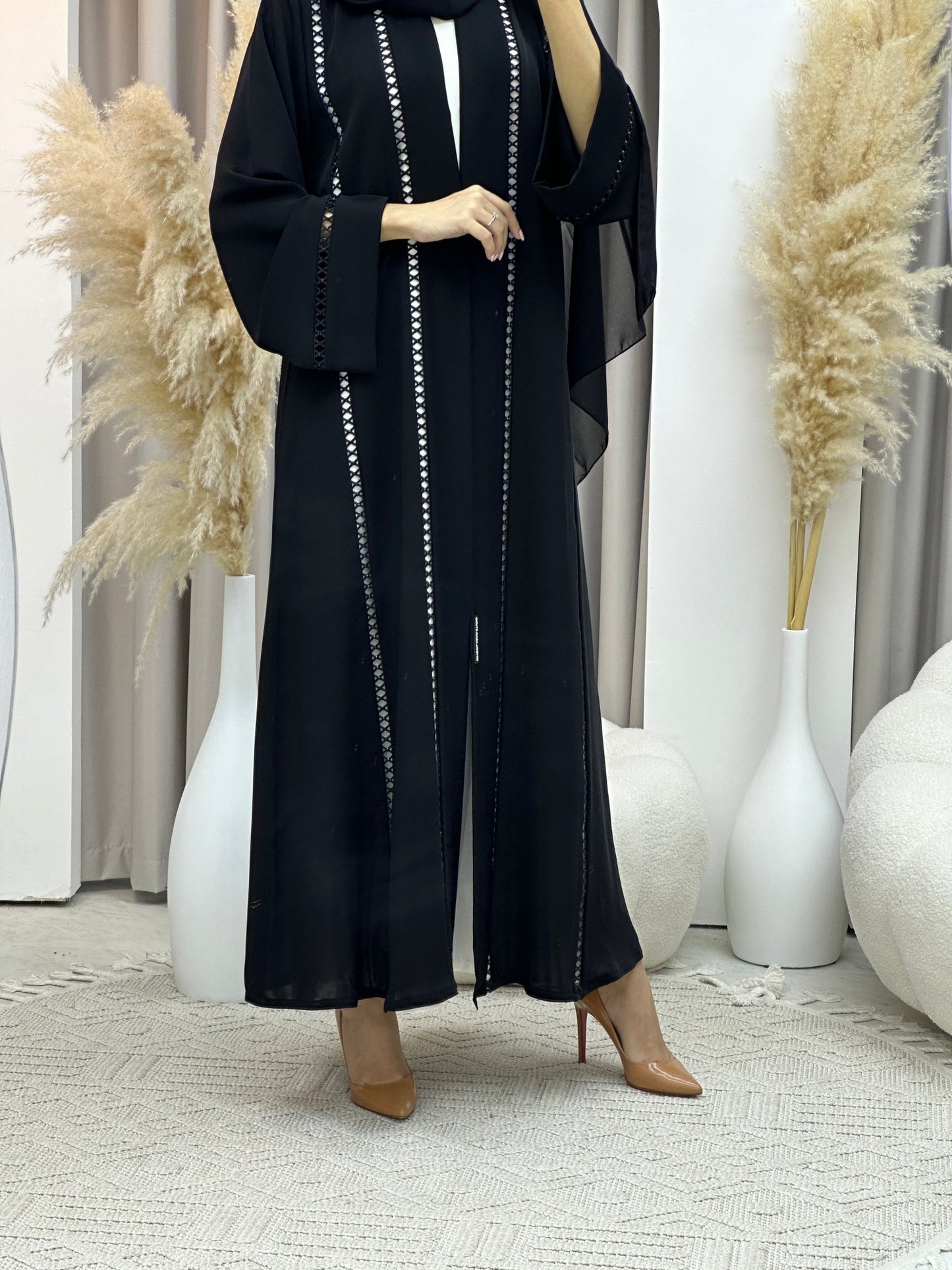 C Ramadan Black Eid Abaya 60