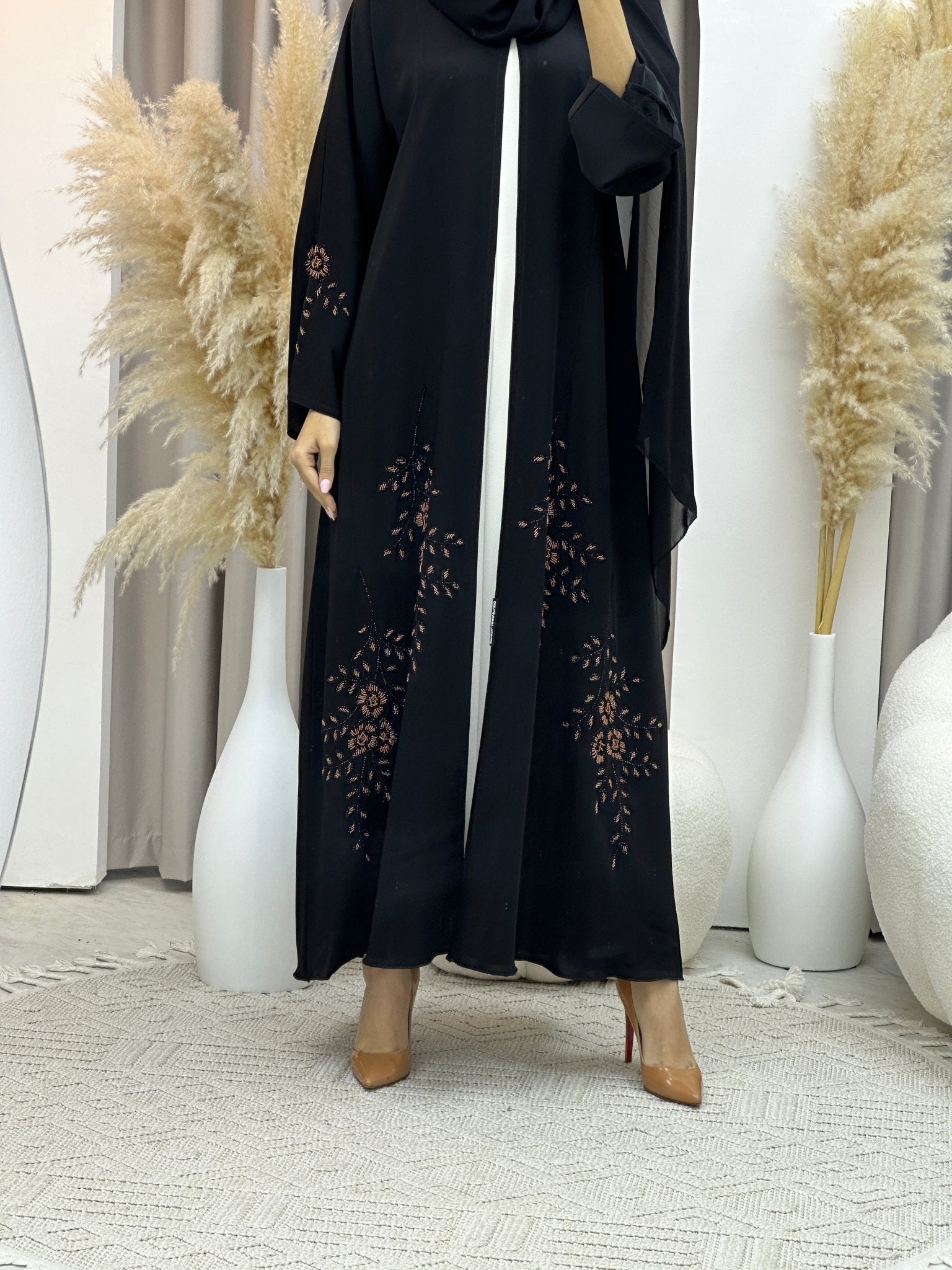 C Ramadan Black Eid Abaya 63