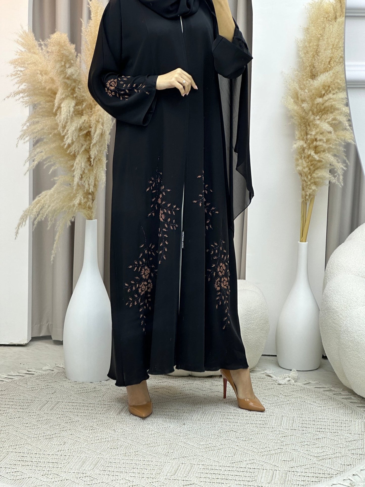 C Ramadan Black Eid Abaya 63