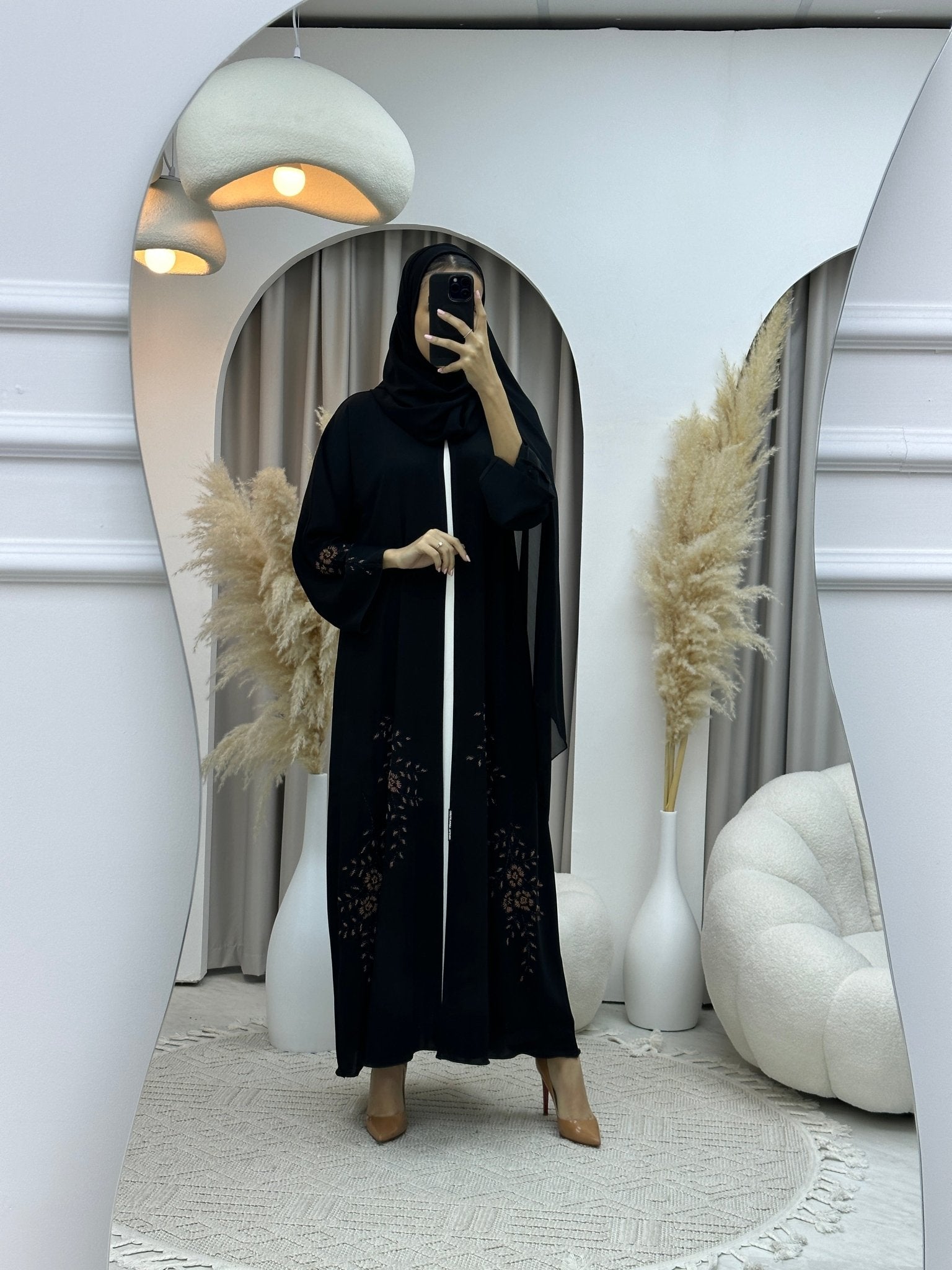 C Ramadan Black Eid Abaya 63