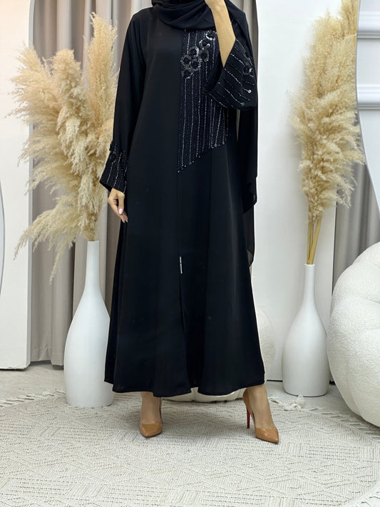 C Ramadan Black Eid Abaya 65