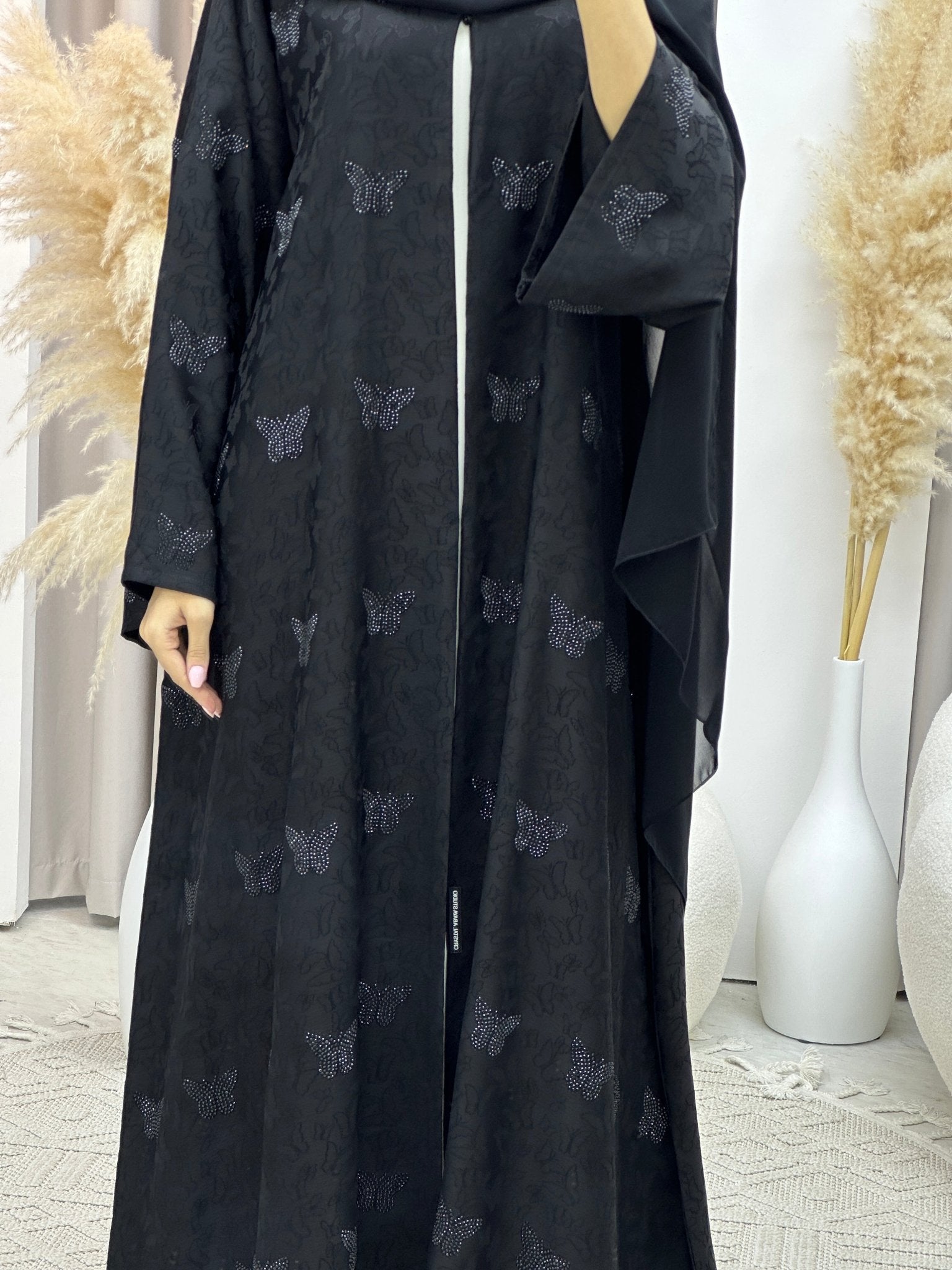 C Ramadan Black Eid Abaya 66