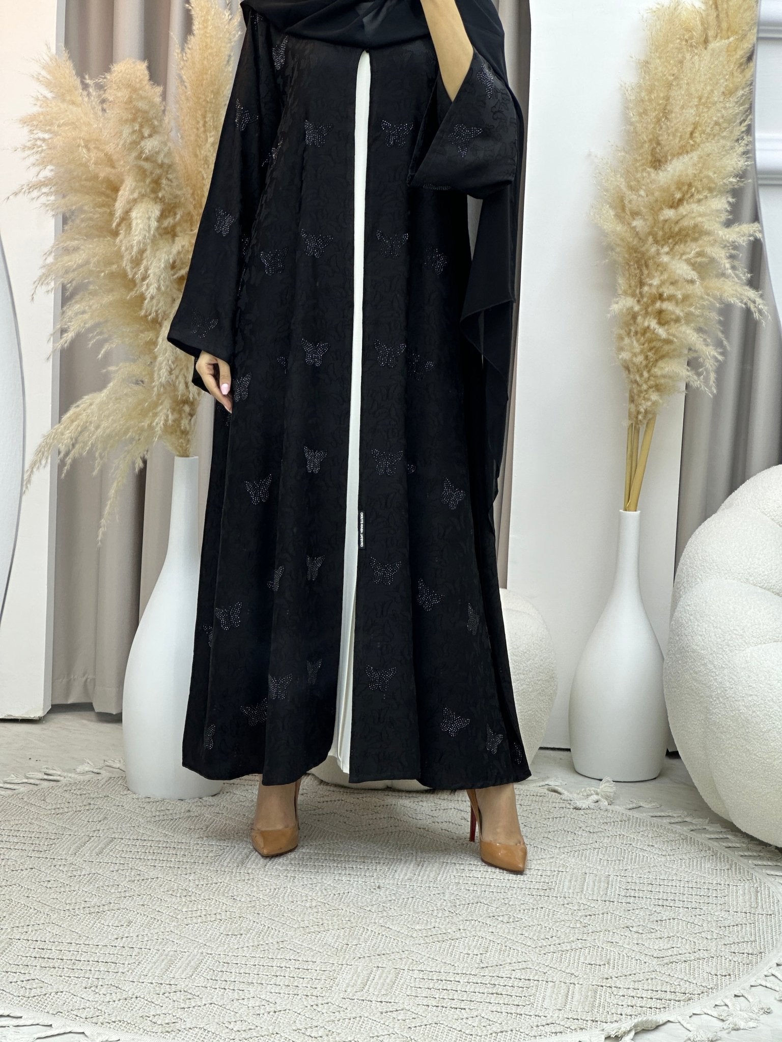 C Ramadan Black Eid Abaya 66