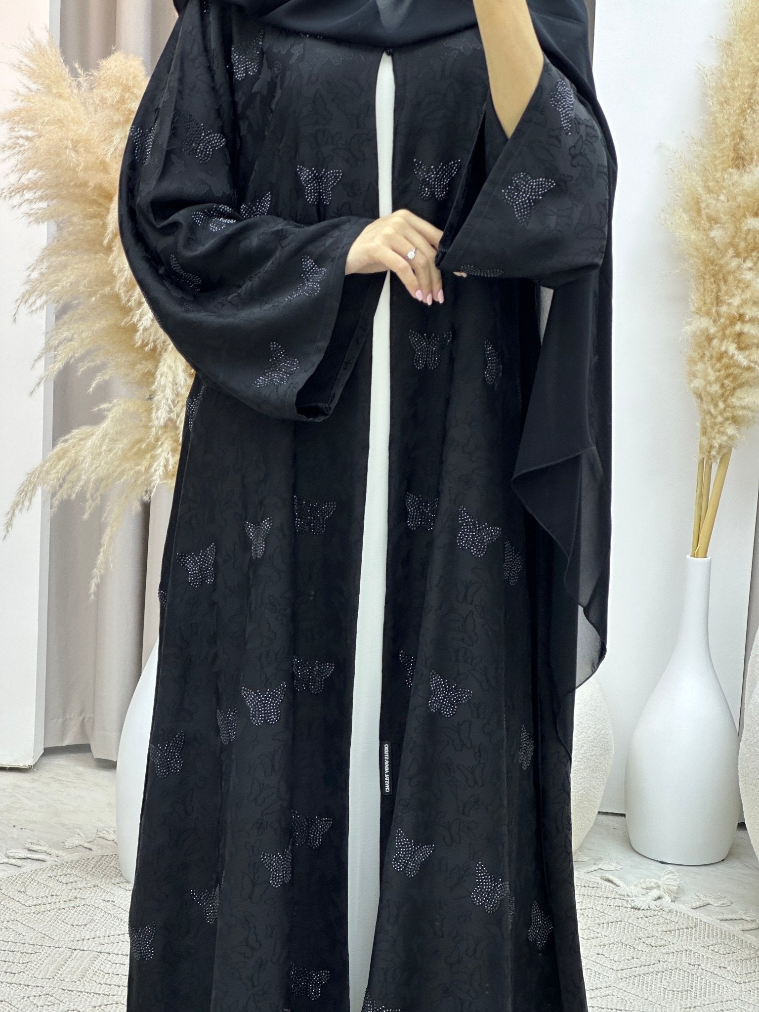 C Ramadan Black Eid Abaya 66