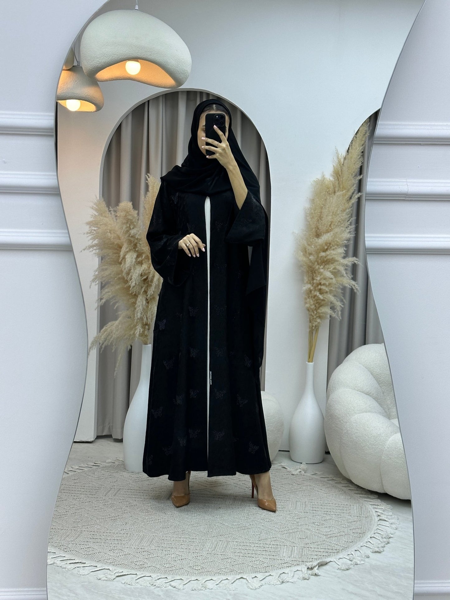 C Ramadan Black Eid Abaya 66