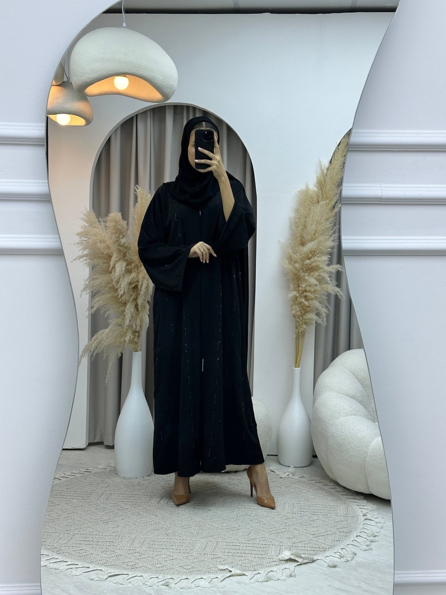 C Ramadan Black Eid Abaya 68