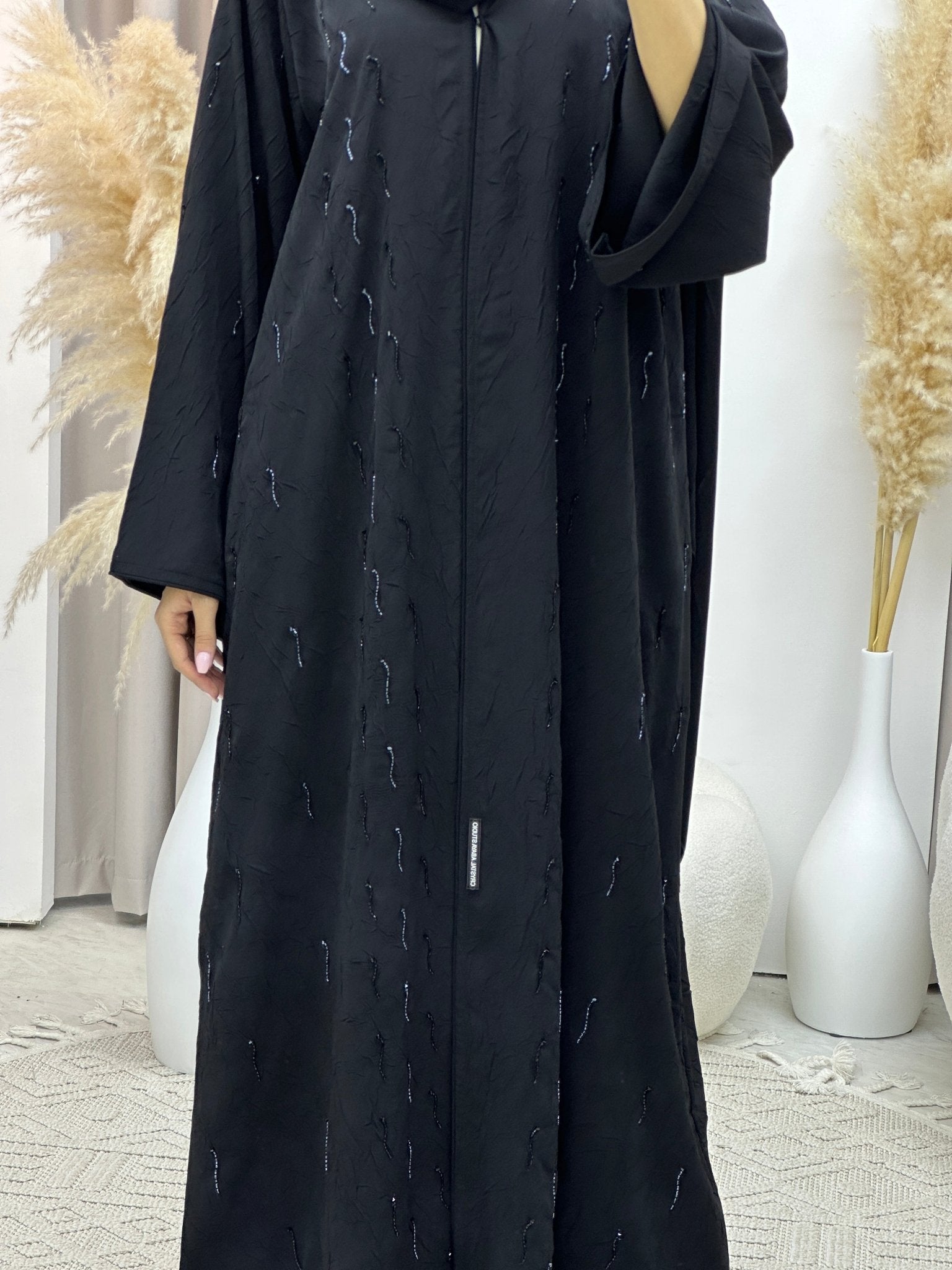 C Ramadan Black Eid Abaya 68