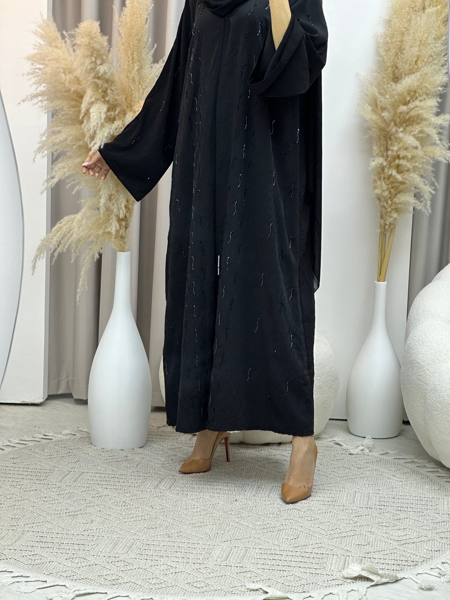 C Ramadan Black Eid Abaya 68