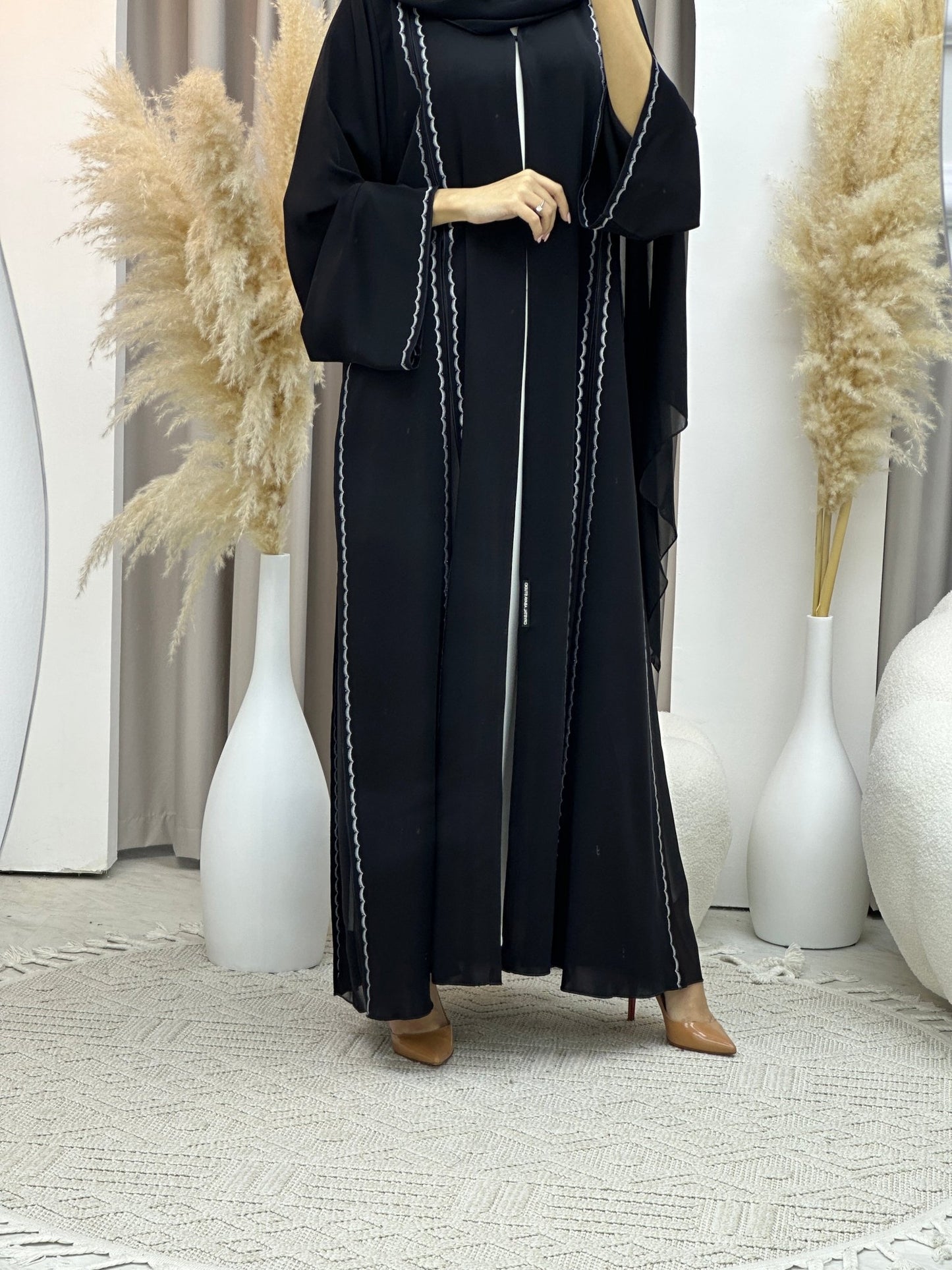 C Ramadan Black Eid Abaya 69