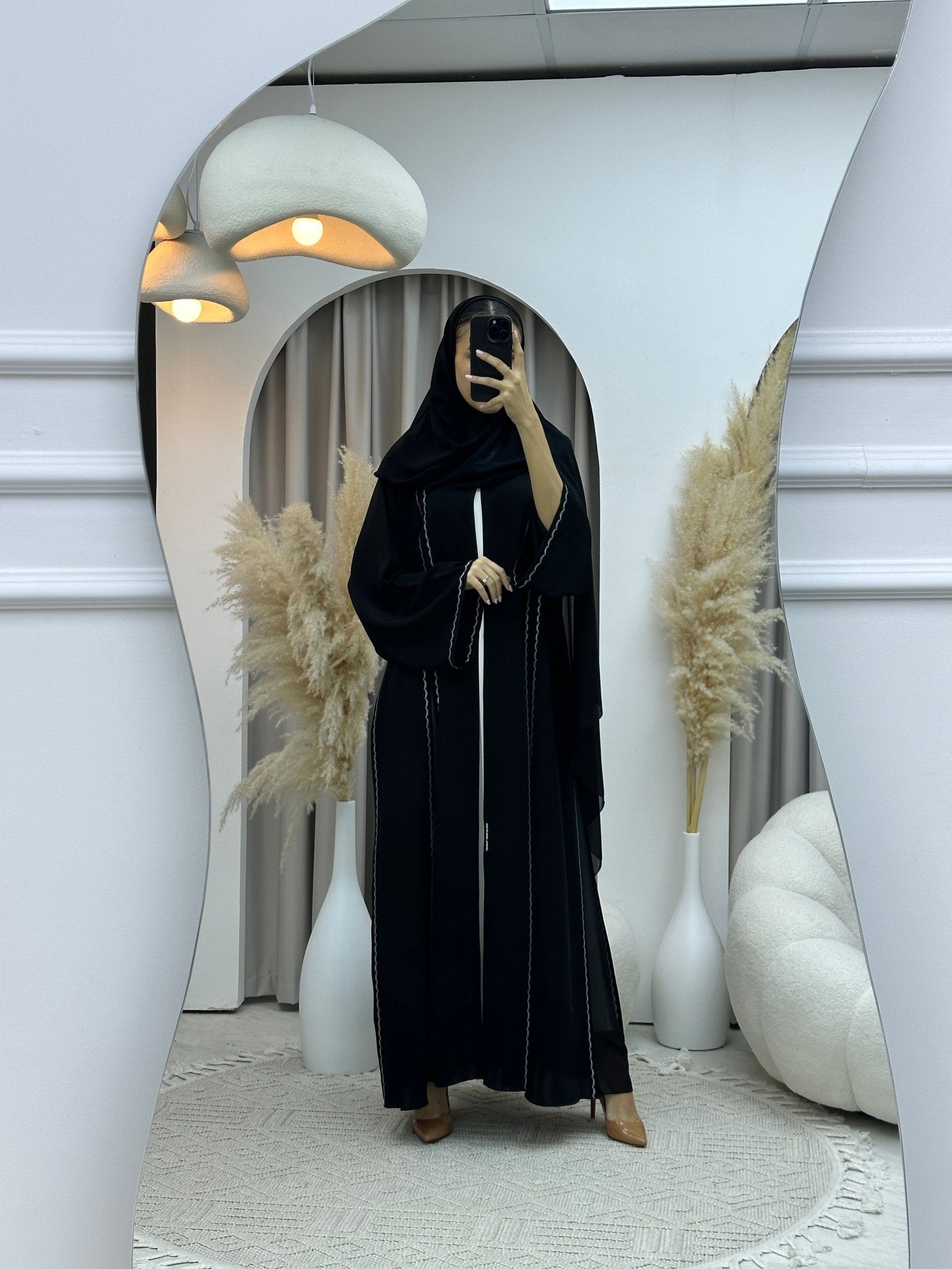 C Ramadan Black Eid Abaya 69