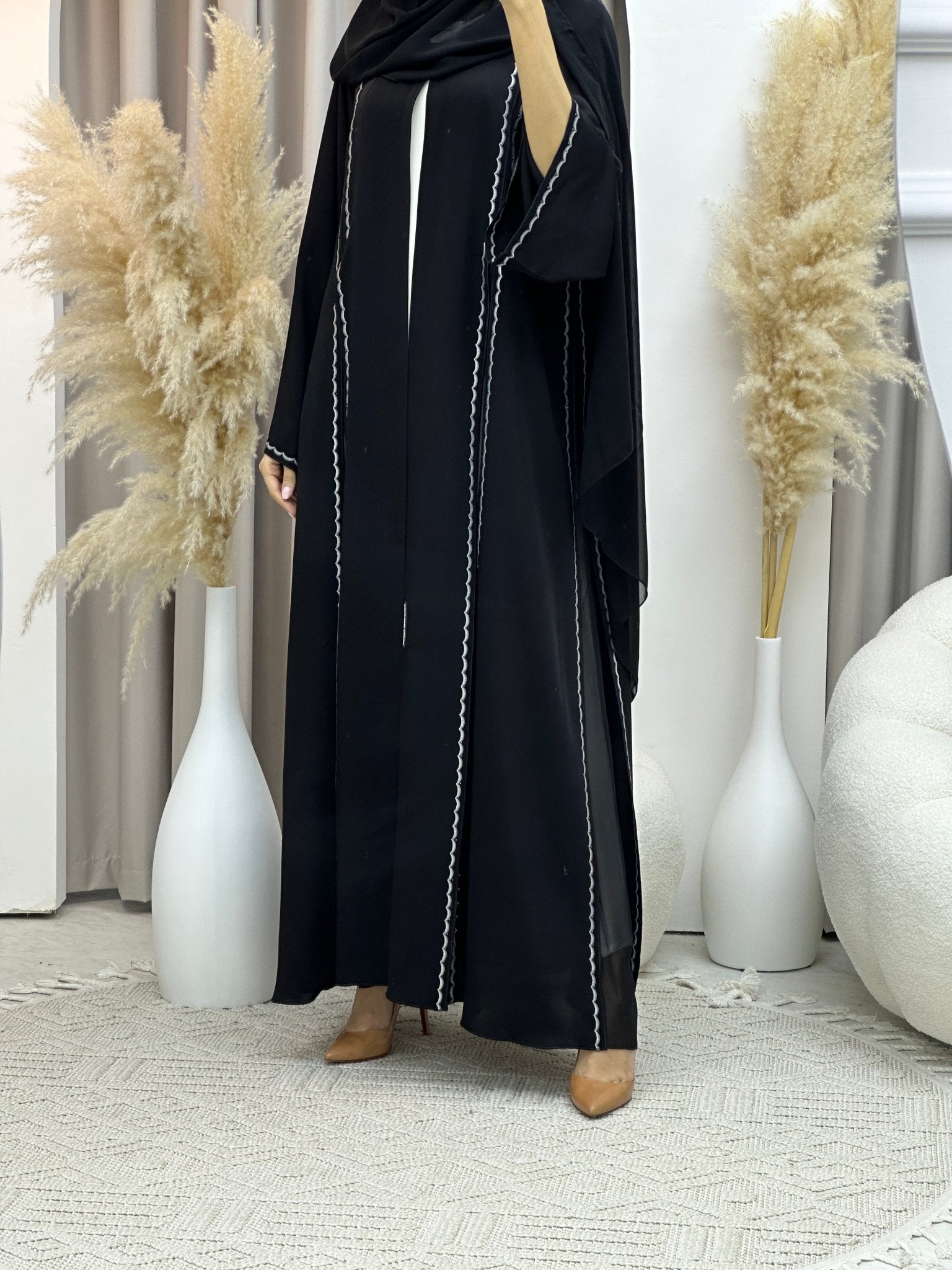 C Ramadan Black Eid Abaya 69