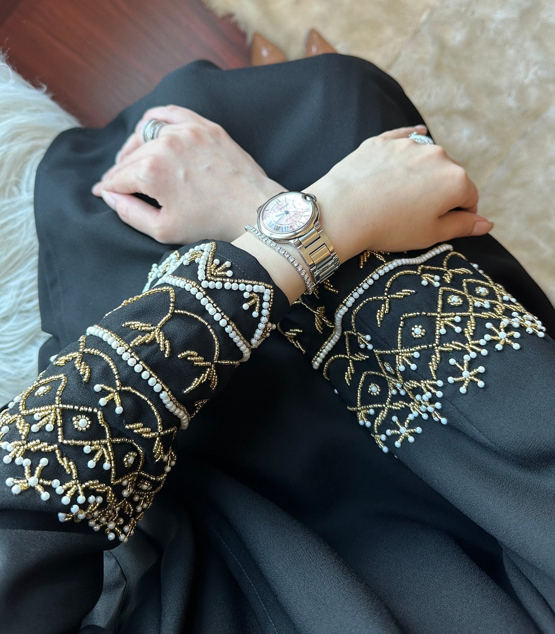 C - Ramadan - Eid - Black - Abaya - 19