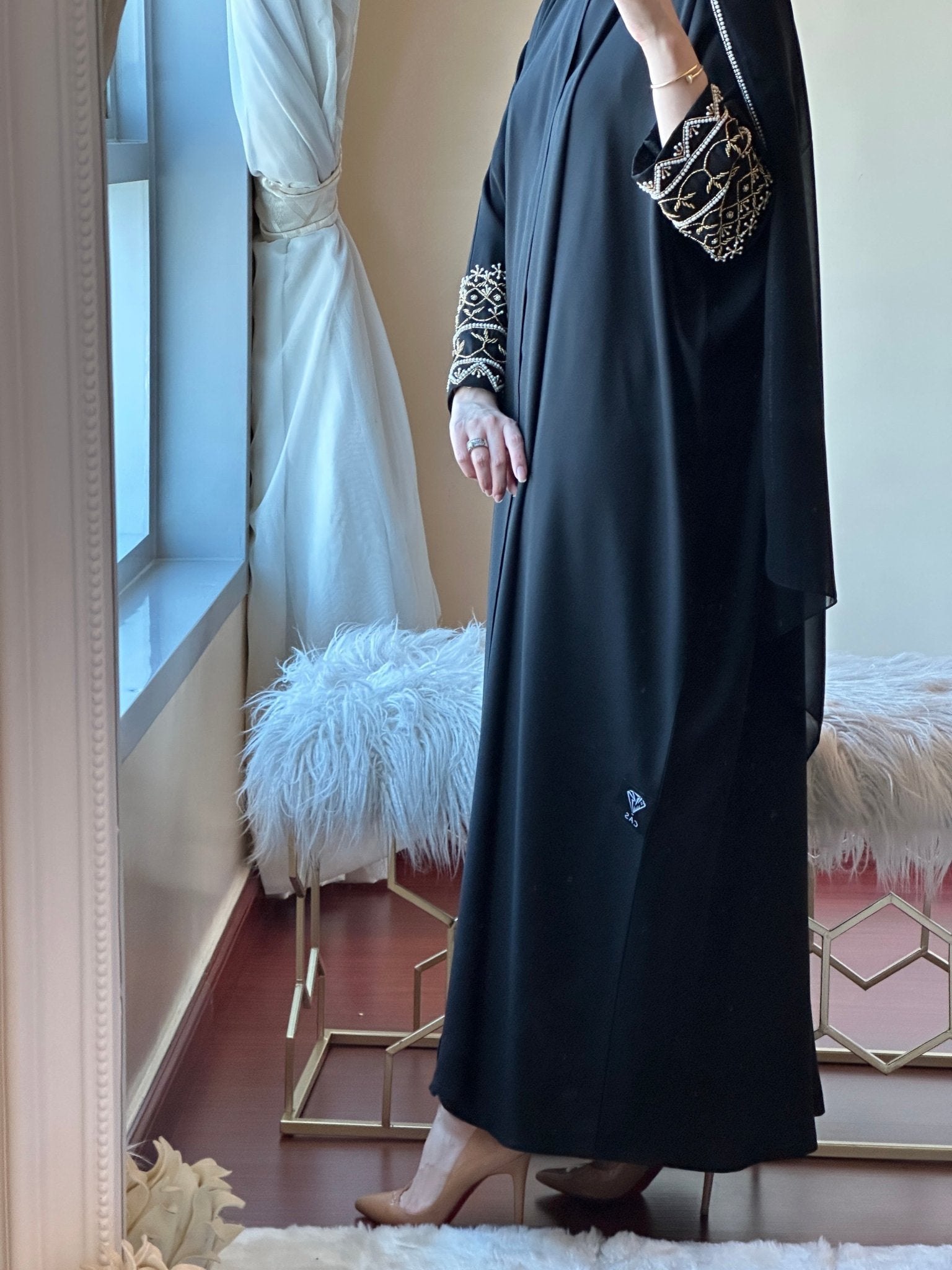 C - Ramadan - Eid - Black - Abaya - 19