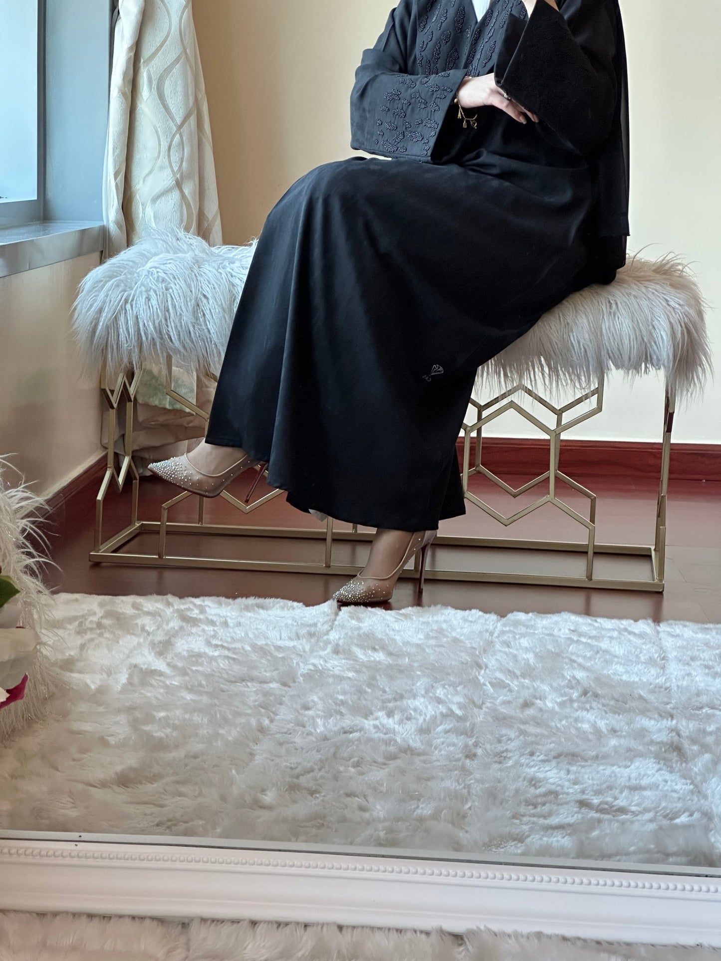 C - Ramadan - Eid - Black - Abaya - 20