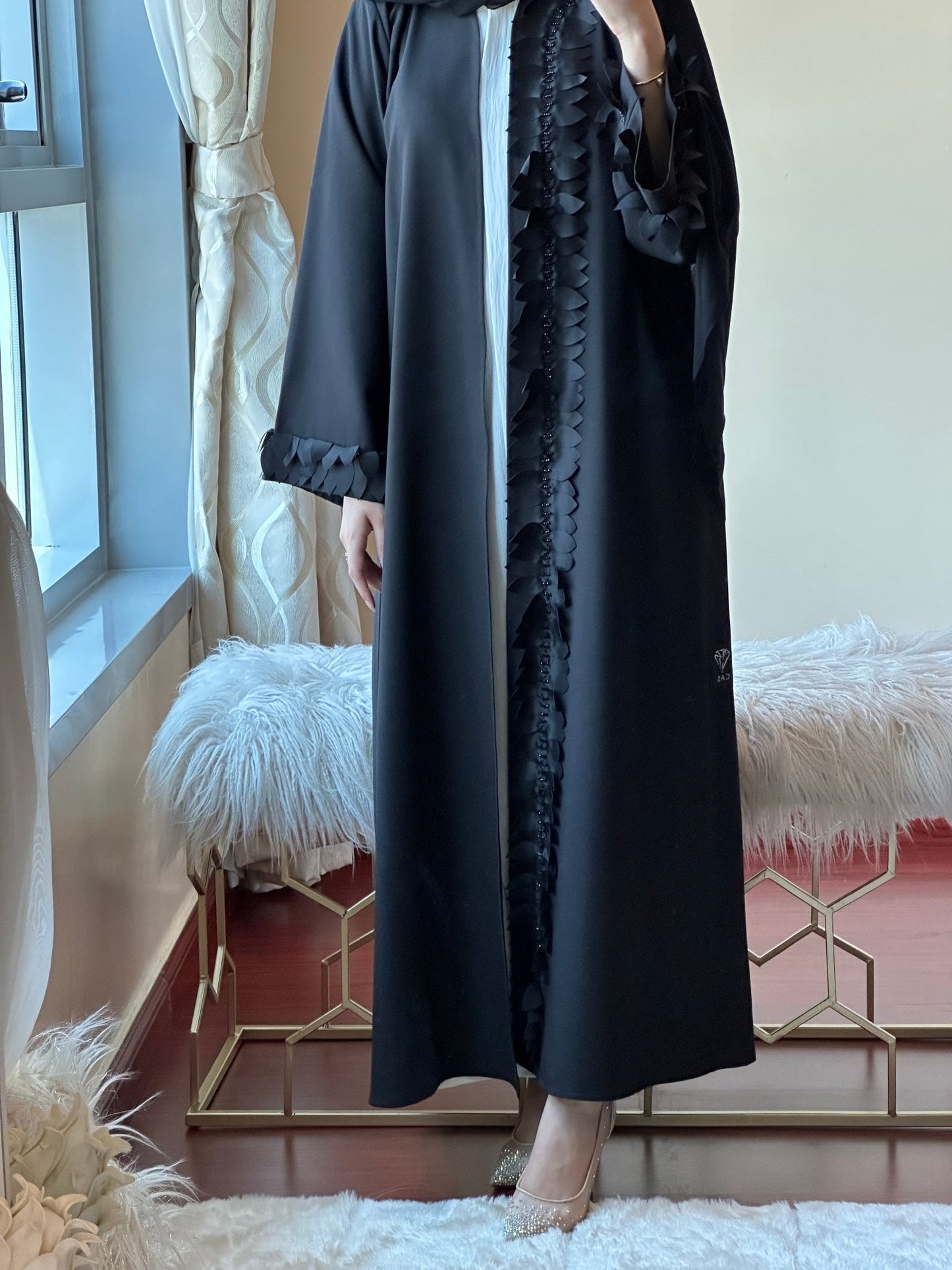 C - Ramadan Eid Black Abaya 22