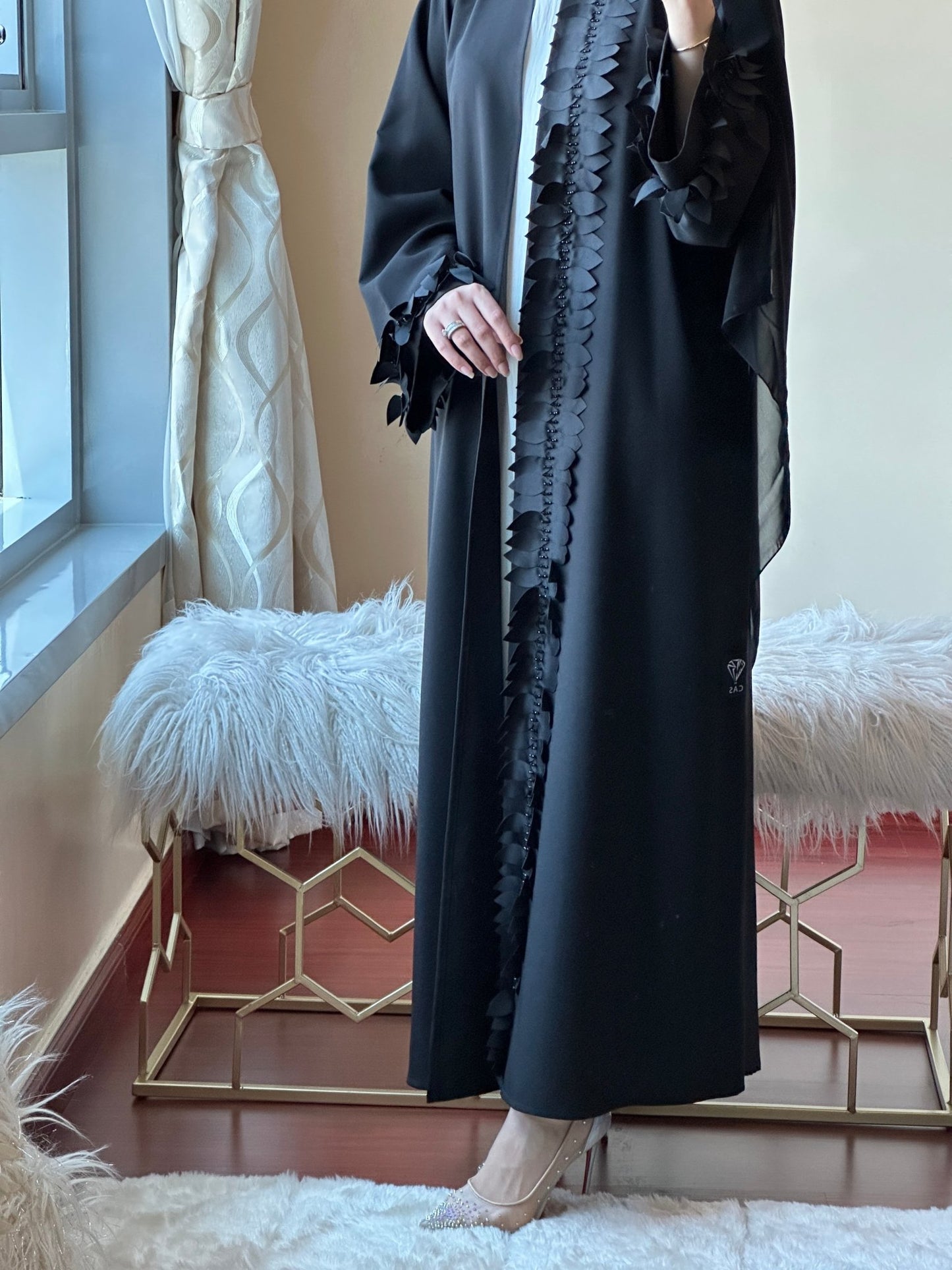 C - Ramadan Eid Black Abaya 22