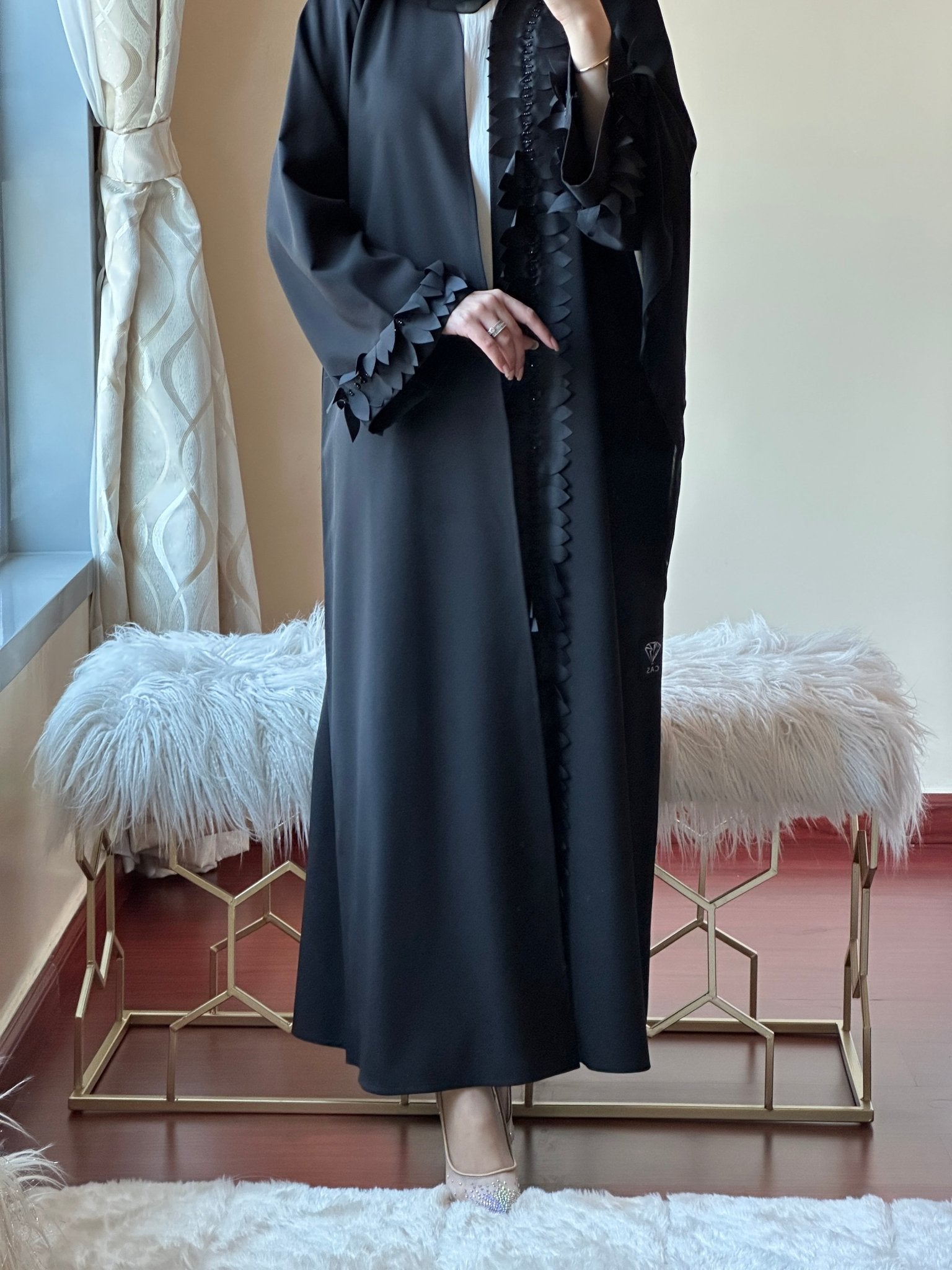 C - Ramadan Eid Black Abaya 22