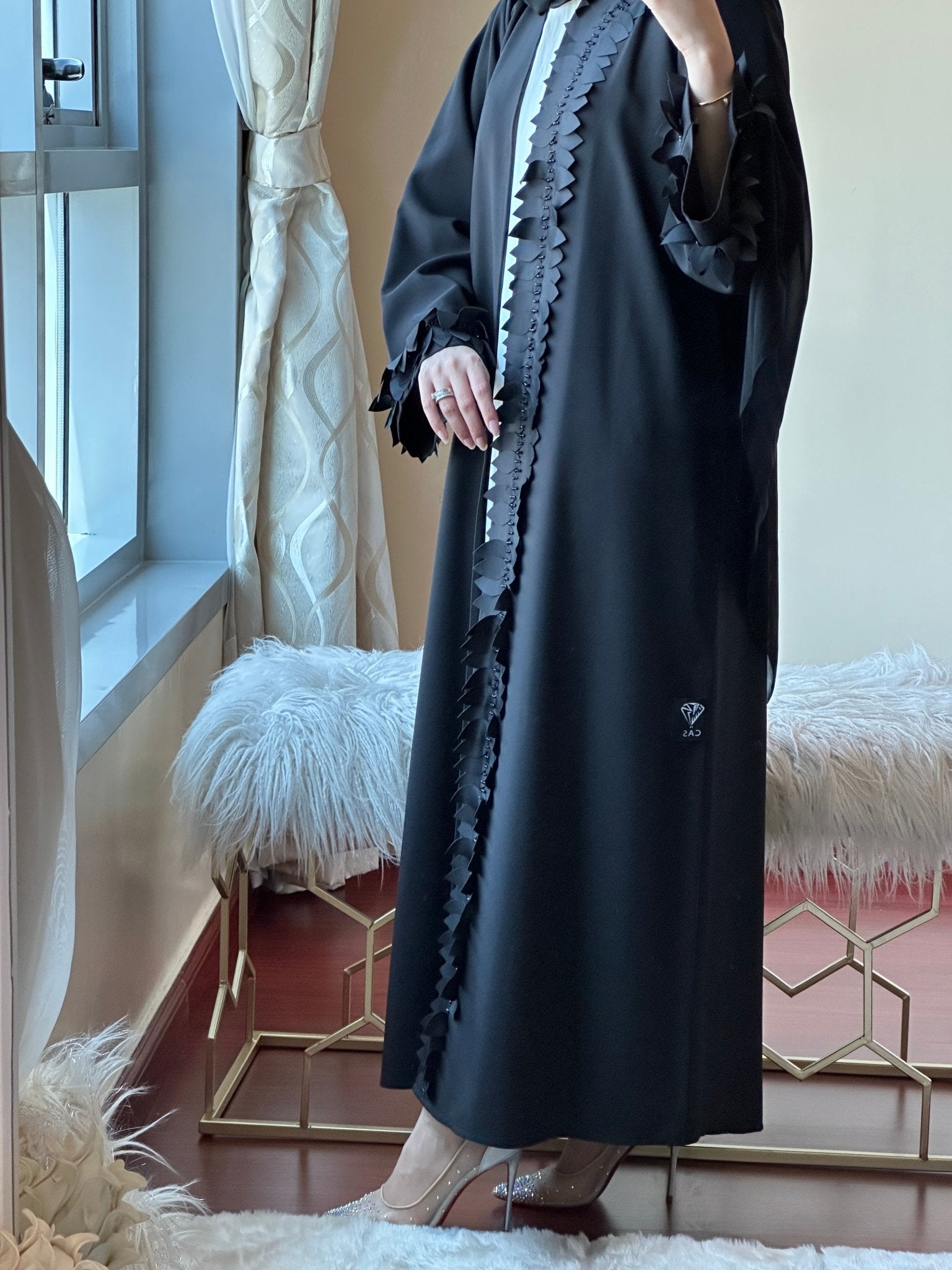 C - Ramadan Eid Black Abaya 22