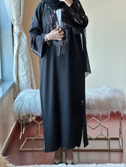 C - Ramadan - Eid - Black - Abaya - 24