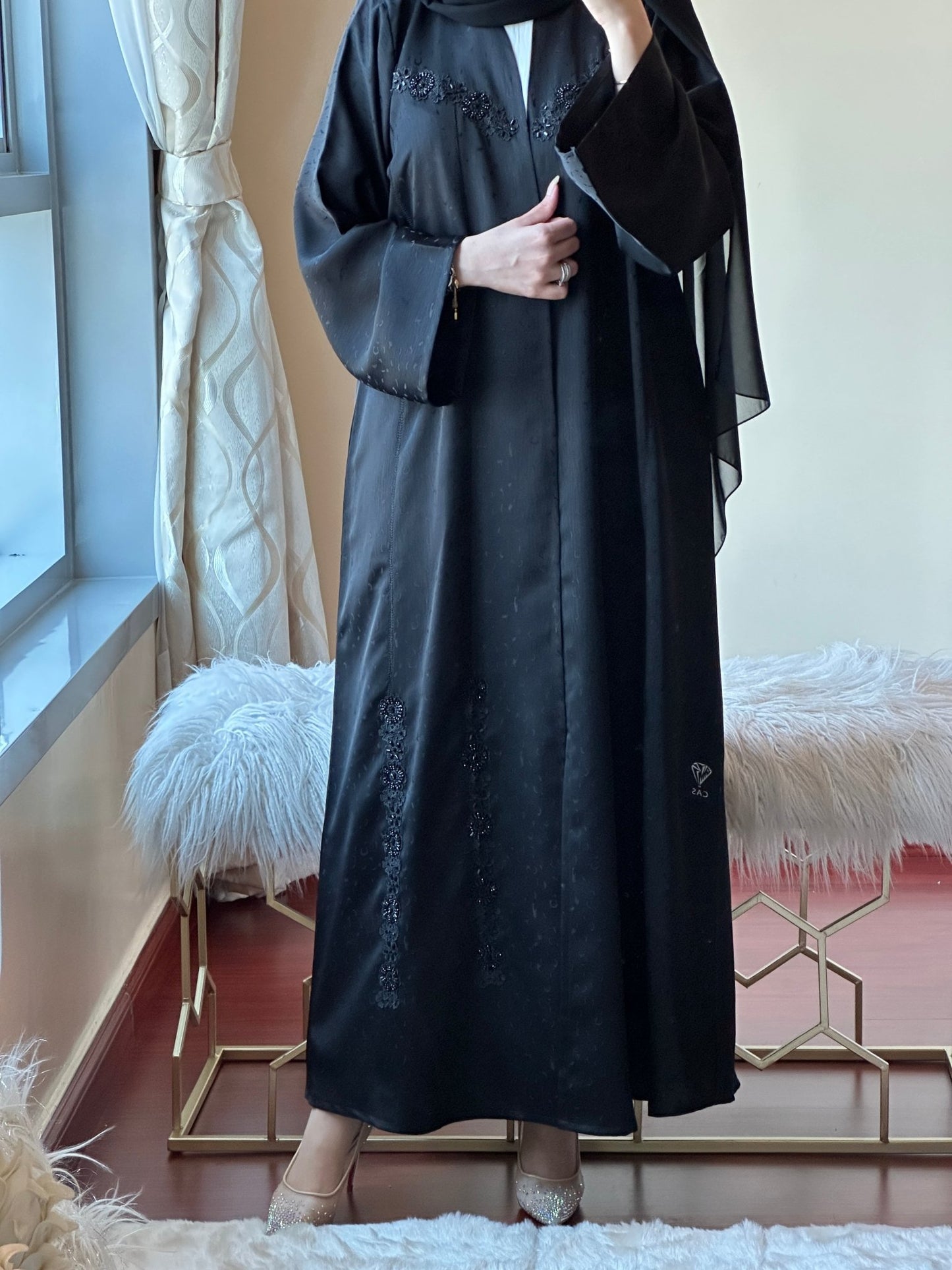 C - Ramadan Eid Black Abaya 27