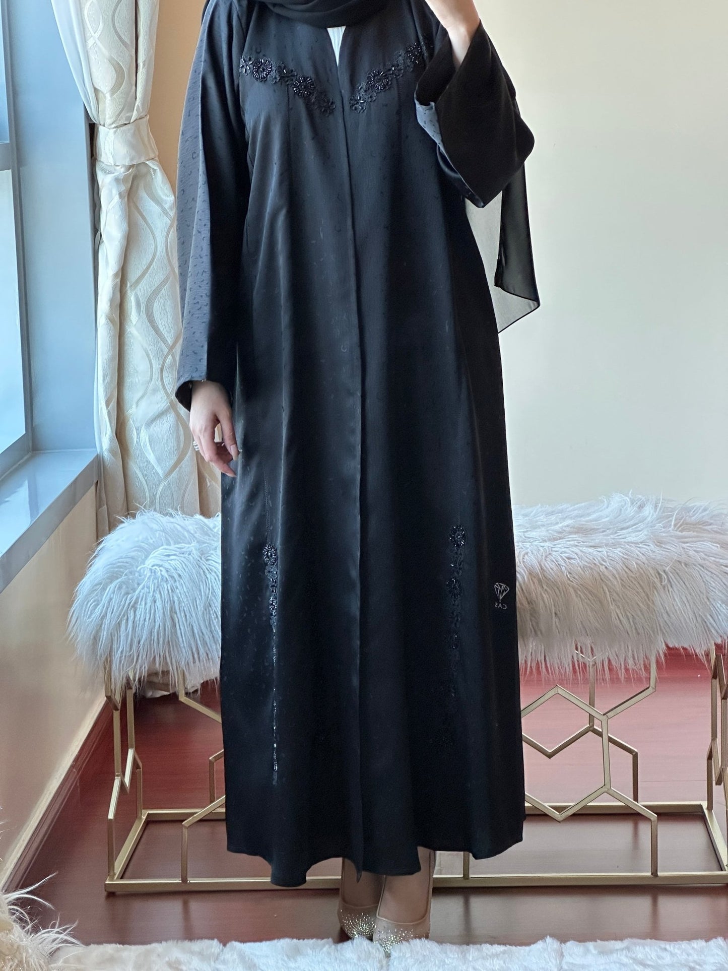 C - Ramadan Eid Black Abaya 27