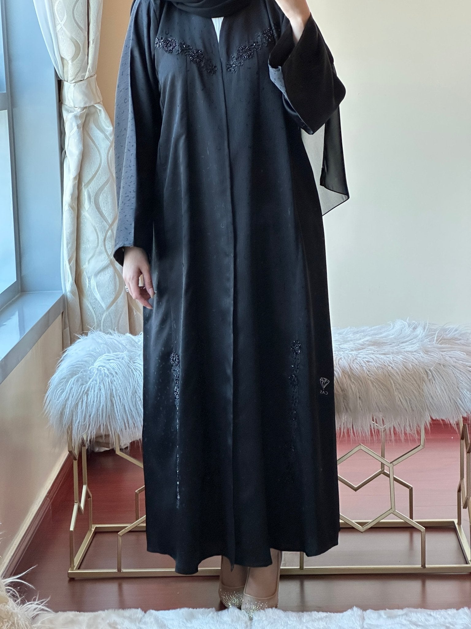 C - Ramadan Eid Black Abaya 27