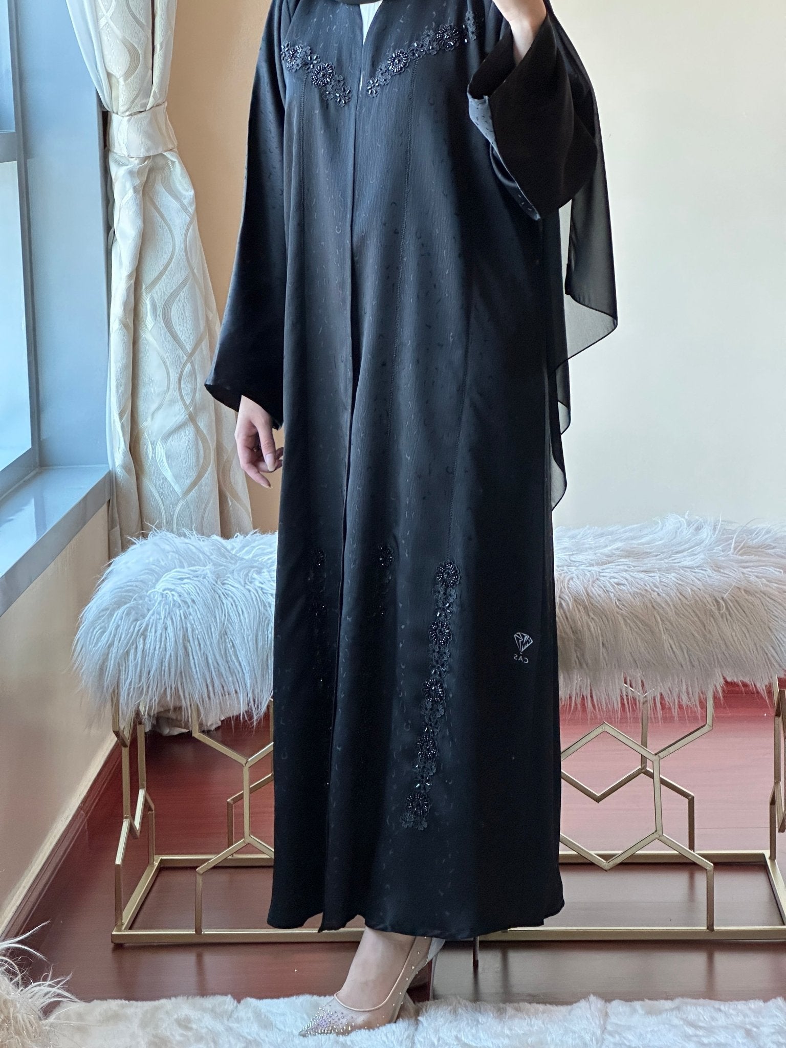 C - Ramadan Eid Black Abaya 27