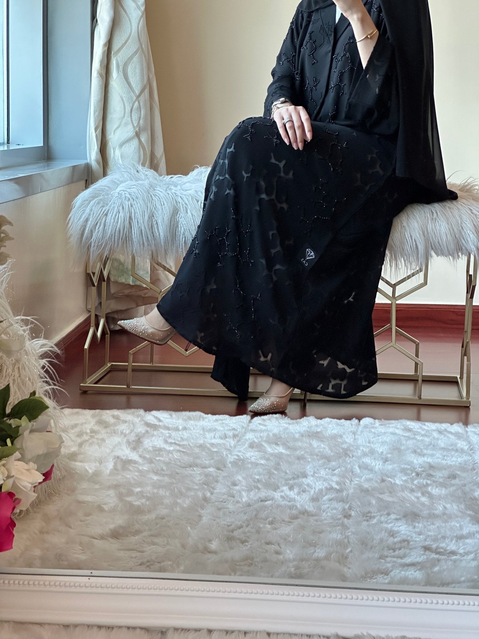 C - Ramadan - Eid - Black - Abaya - 28