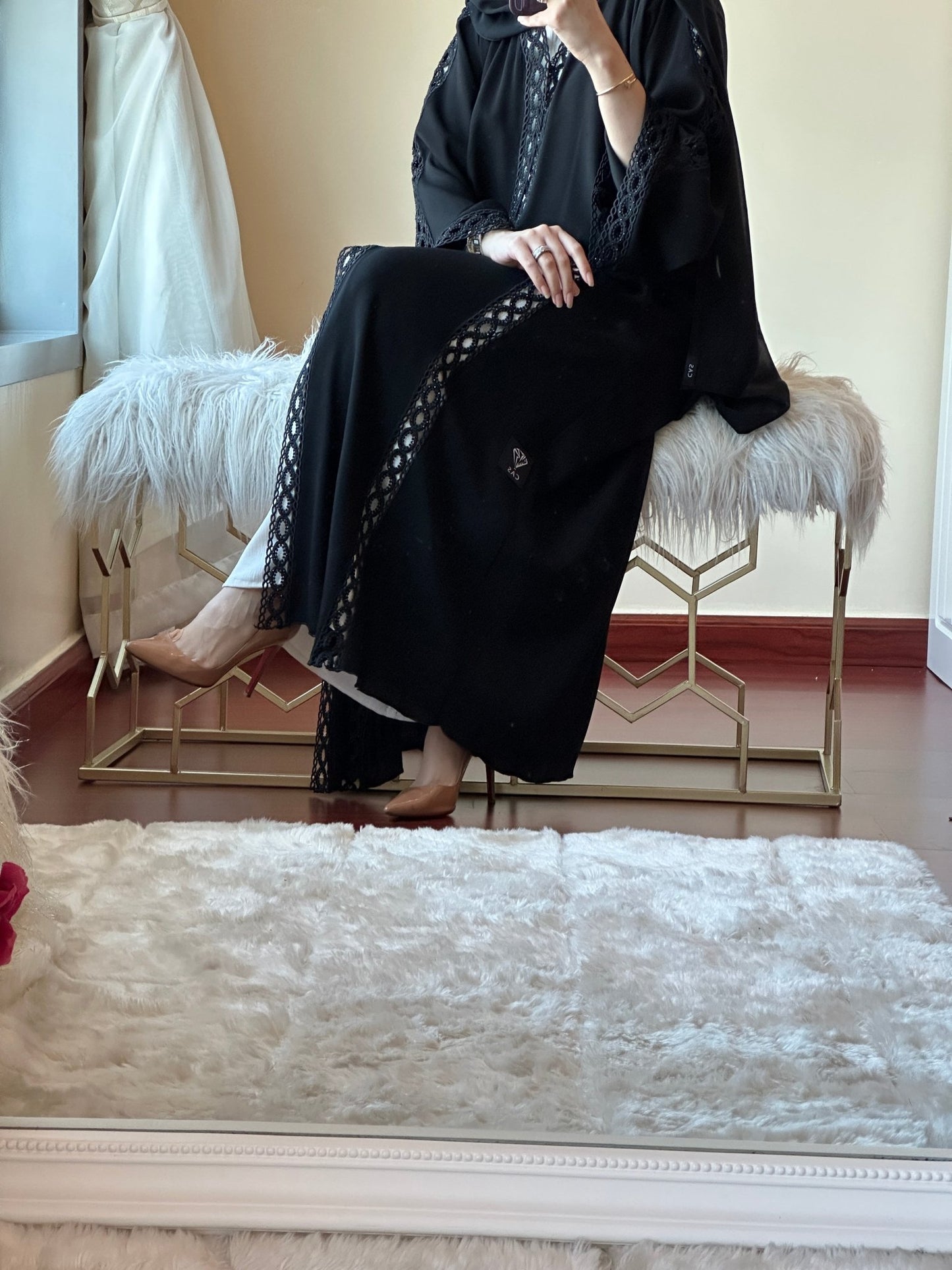 C - Ramadan - Eid - Black - Abaya - 30