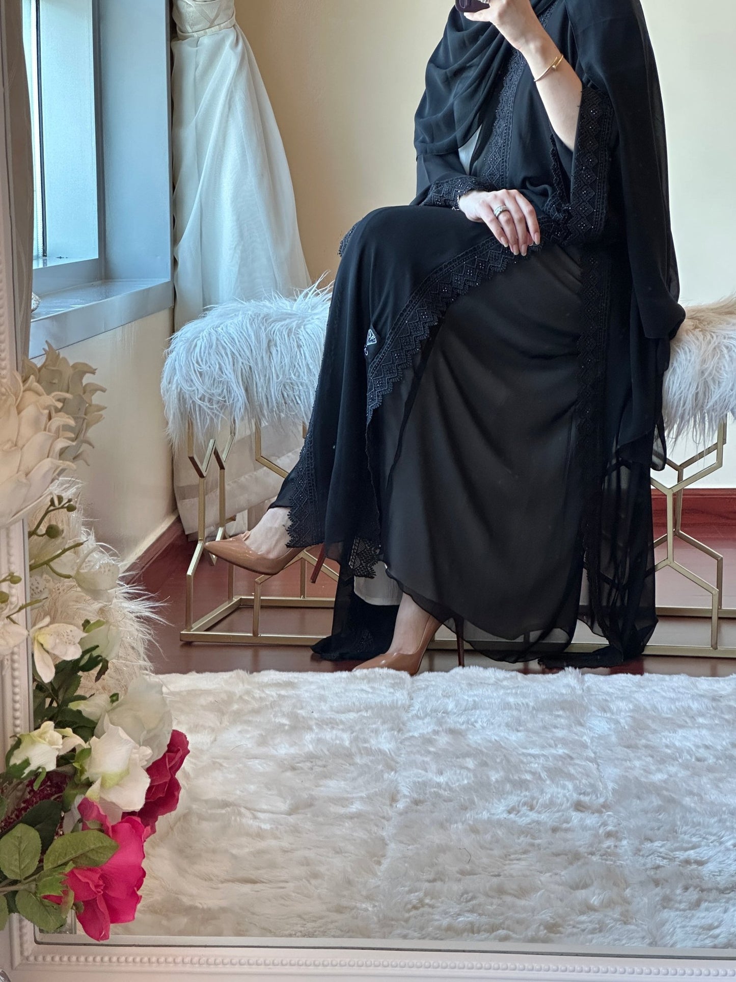 C - Ramadan - Eid - Black - Abaya - 31