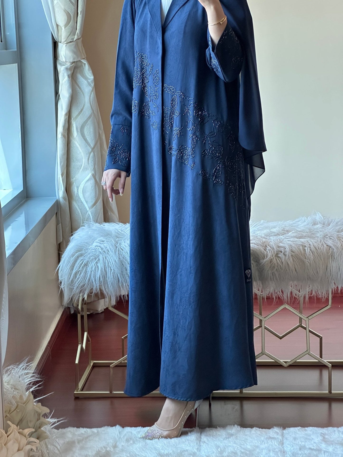 C - Ramadan - Eid - Blue - Abaya - 18