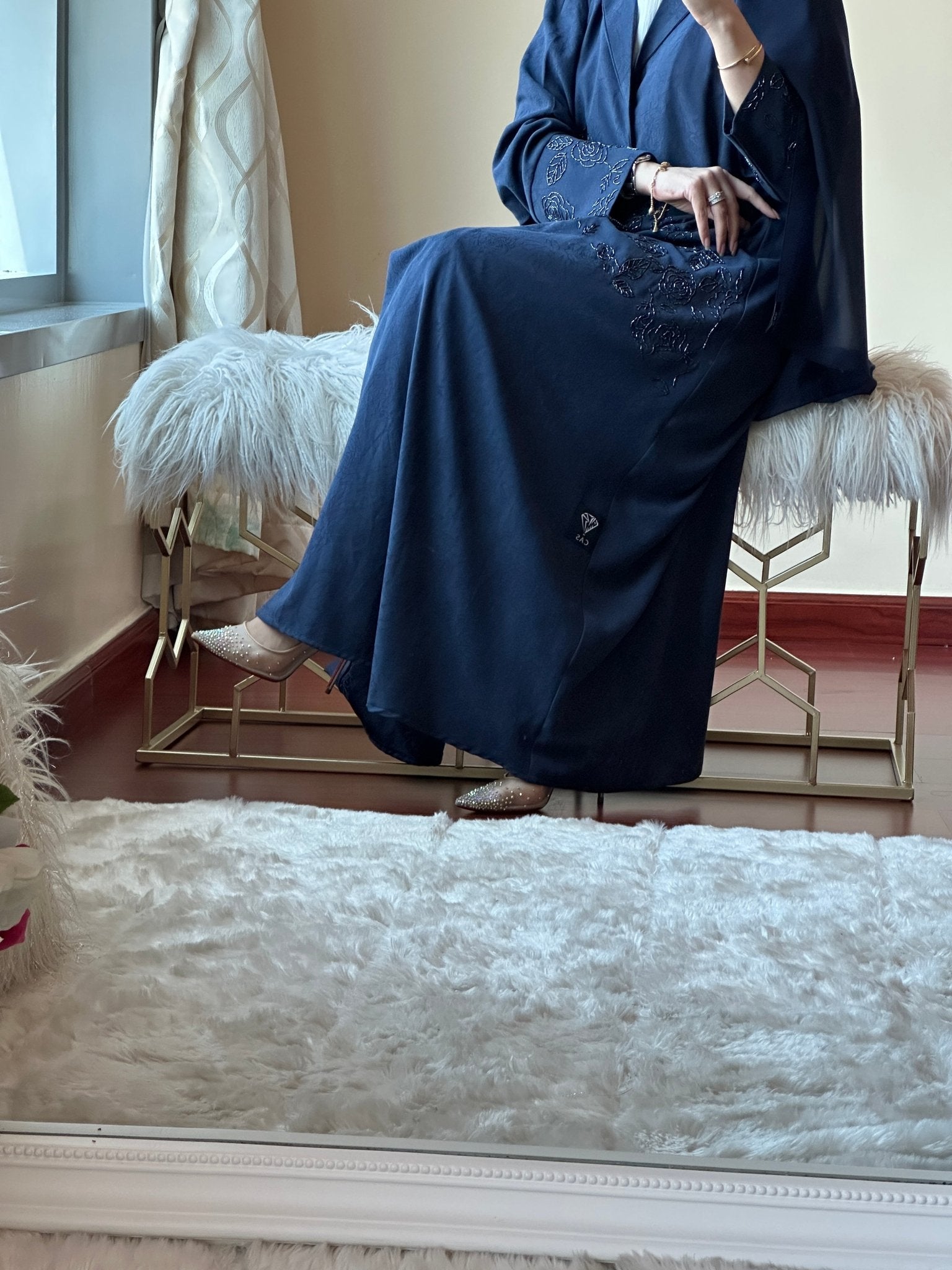 C - Ramadan - Eid - Blue - Abaya - 18