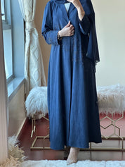 C - Ramadan - Eid - Blue - Abaya - 18