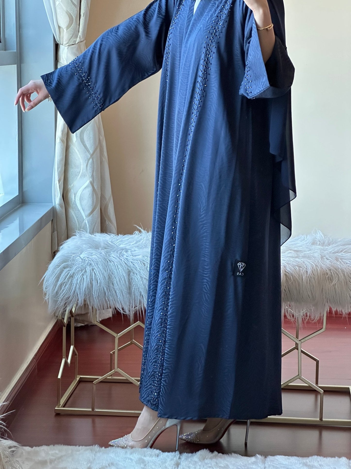 C - Ramadan - Eid - Blue - Abaya - 21