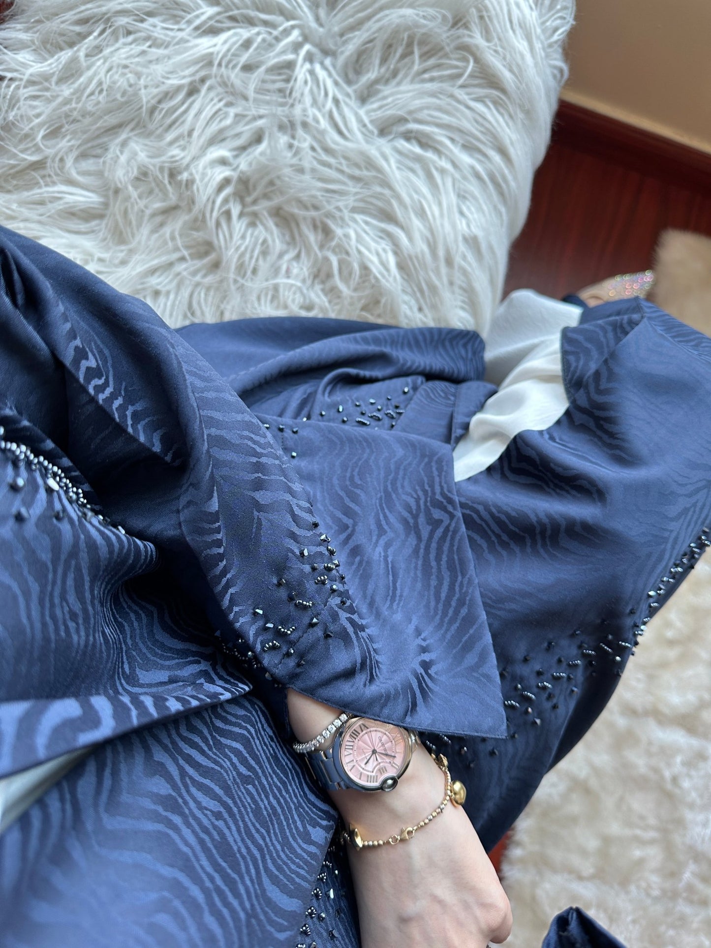 C - Ramadan - Eid - Blue - Abaya - 21