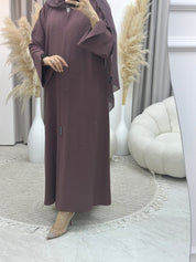 C Ramadan Purple Beads Eid Abaya
